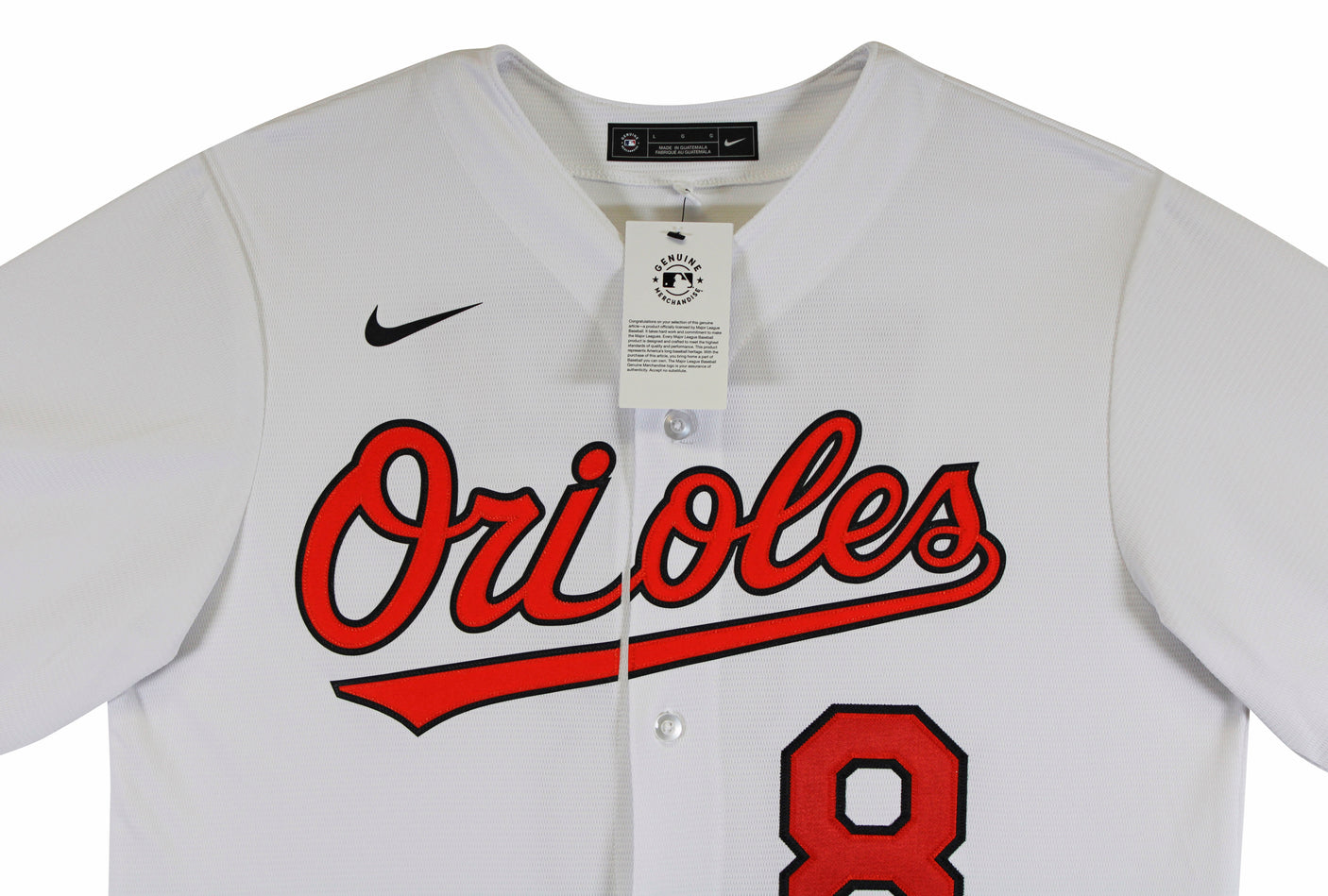 Orioles Cal Ripken Jr. "HOF 07, 1982 ROY" Signed White Nike Jersey Fanatics