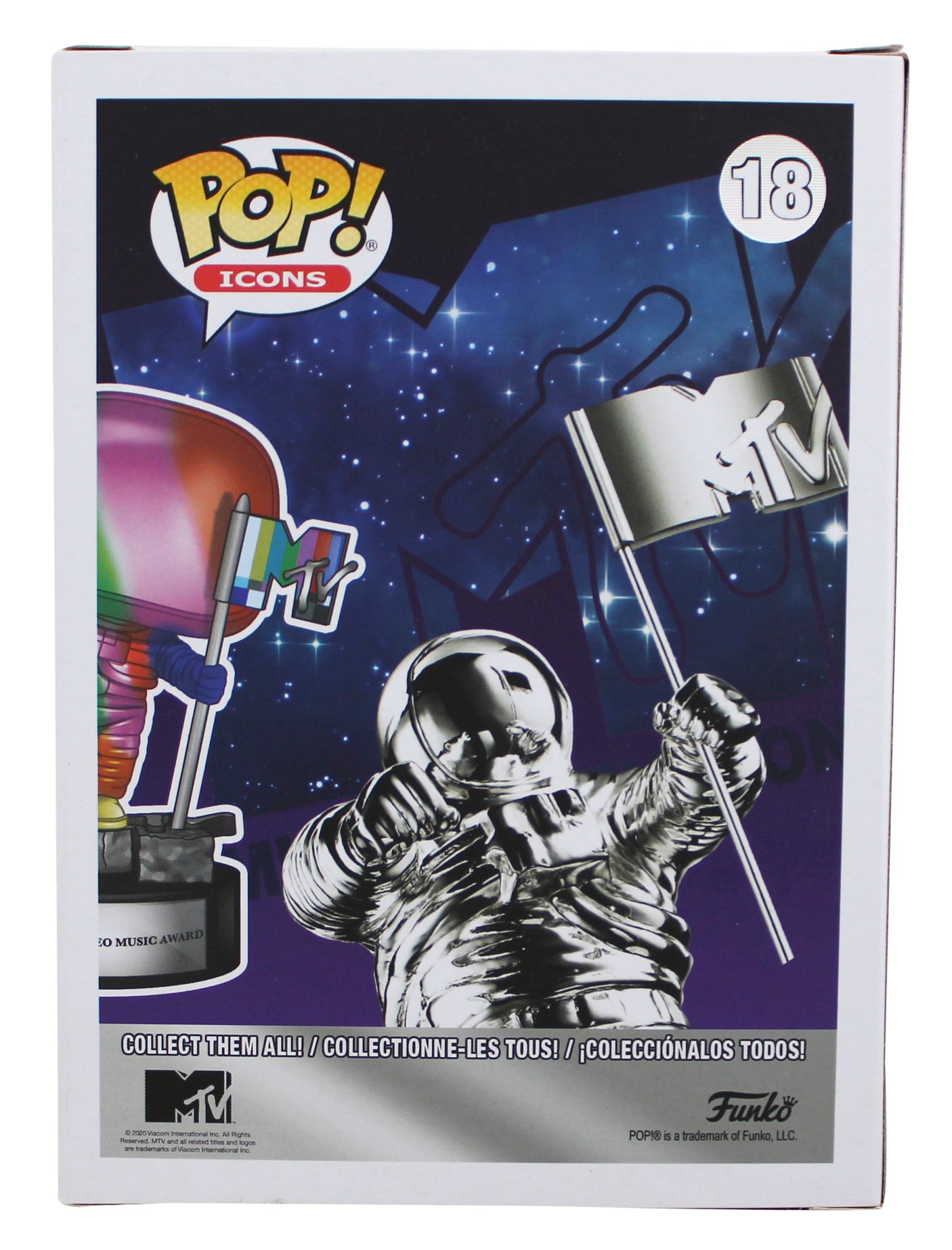 Sia Authentic Signed MTV Moon Person #18 Funko Pop Vinyl Figure JSA #AN79564