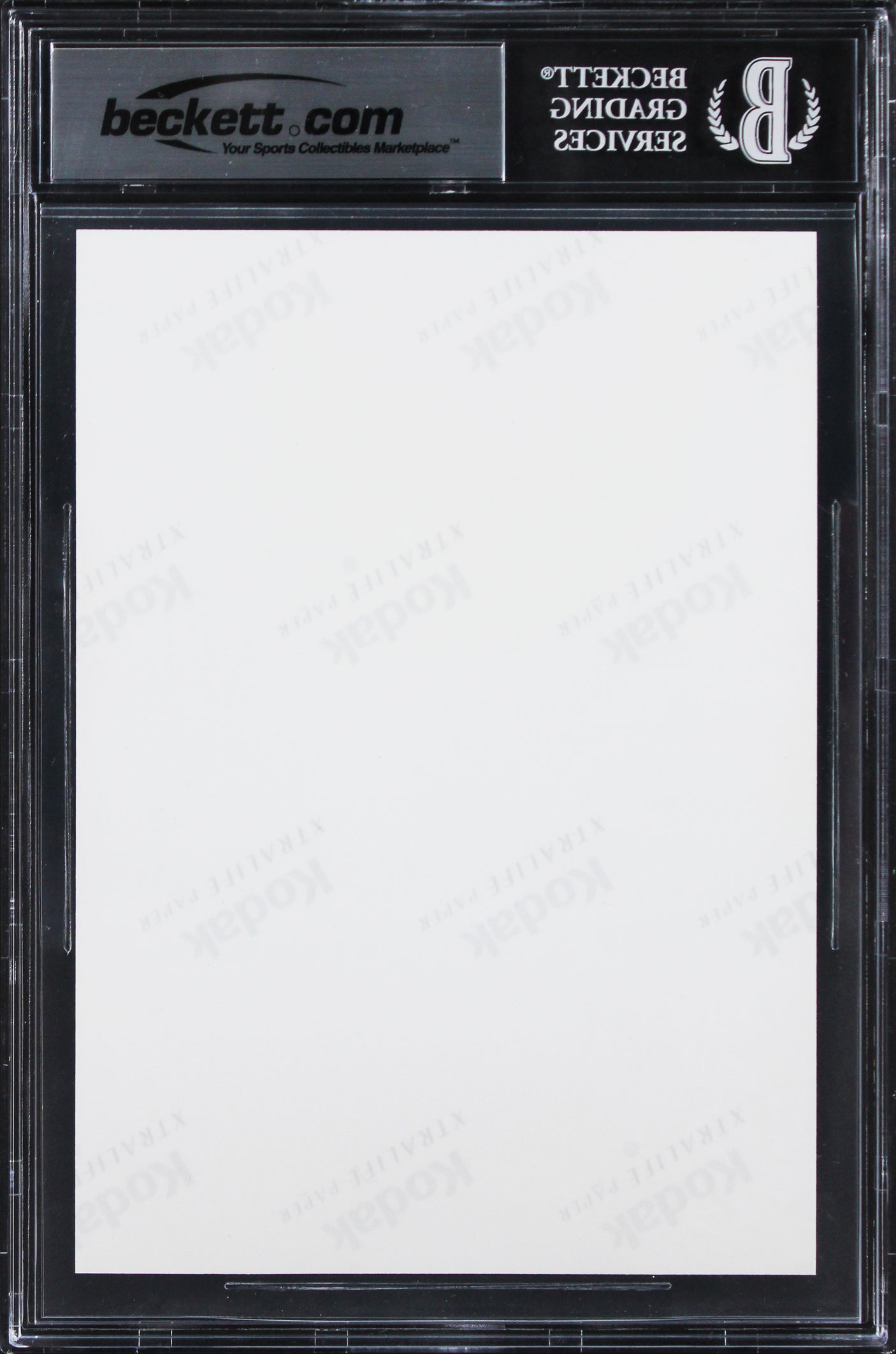 UCLA John Wooden "UCLA" Authentic Signed 5x7 Photo Autographed BAS Slabbed