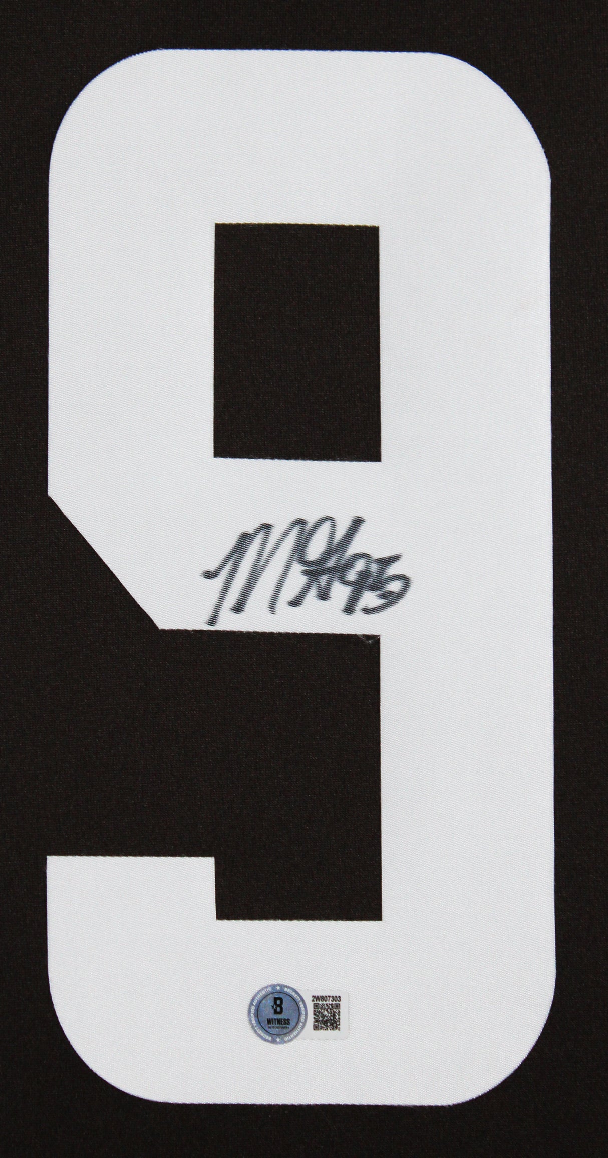 Browns Myles Garrett Signed Brown Nike Limited Framed Jersey BAS Witnessed