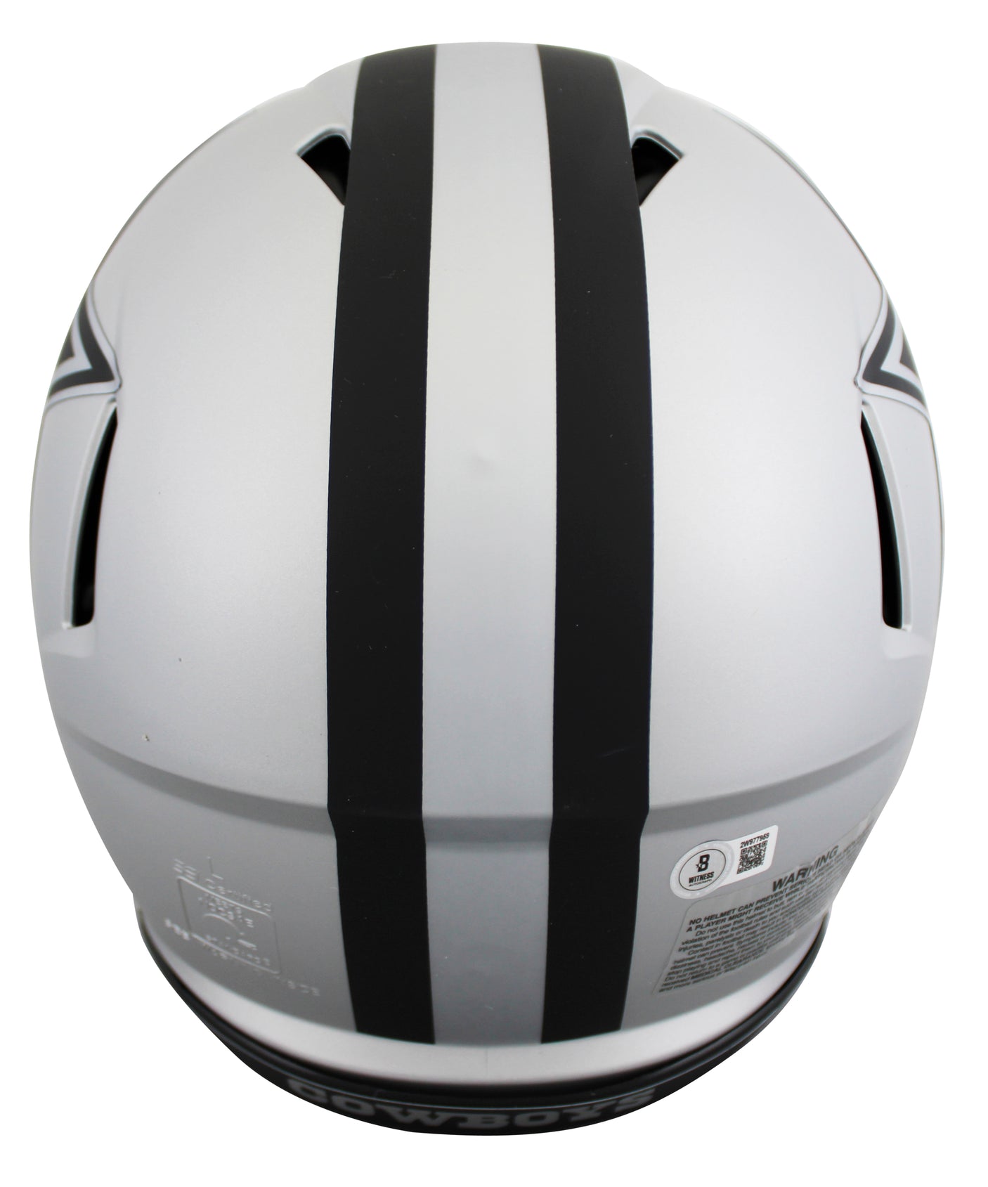 Cowboys Dak Prescott "ROY 16" Signed Rave F/S Speed Proline Helmet BAS #2W977959