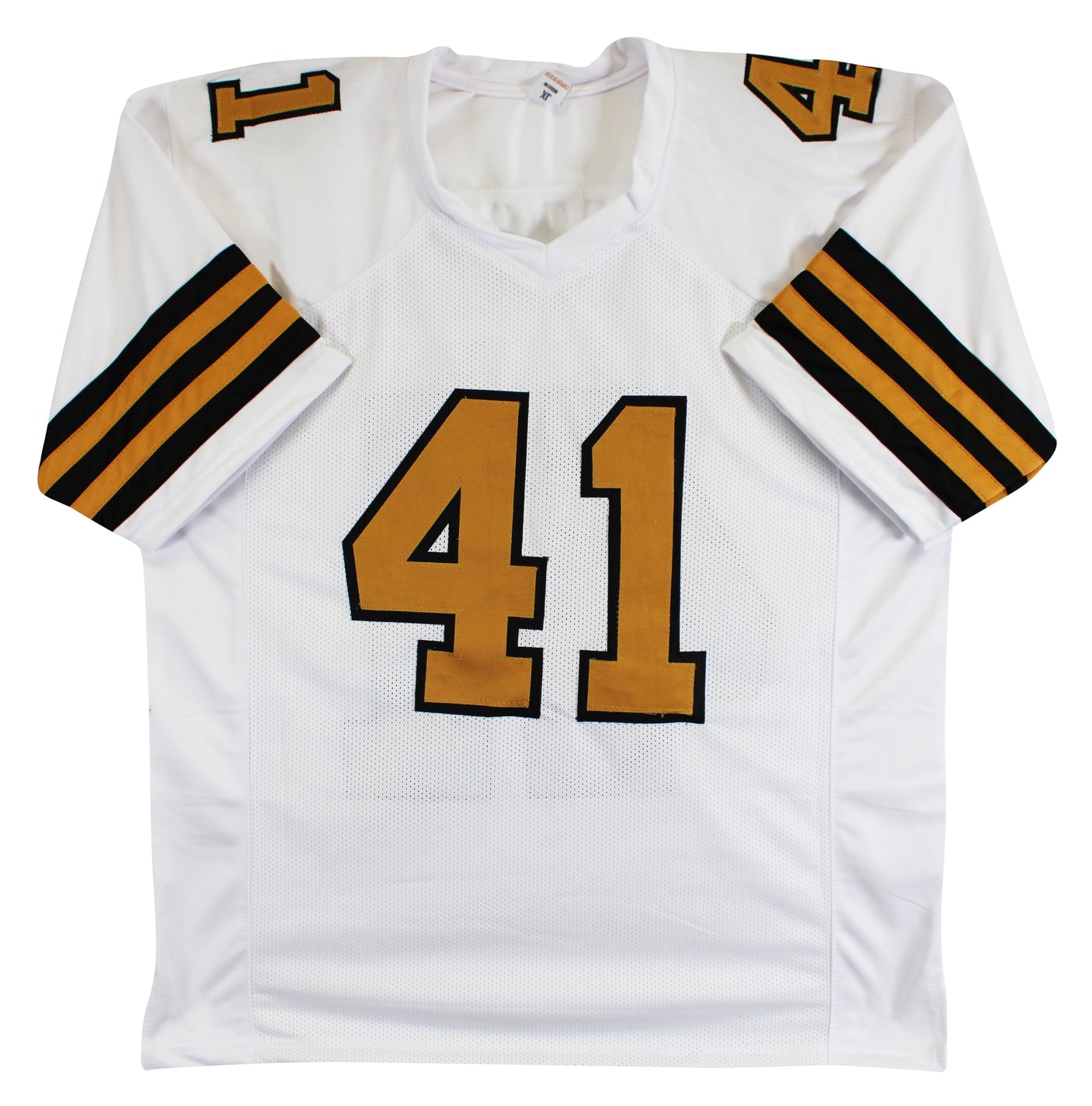 Alvin Kamara Authentic Signed White Alternate Pro Style Jersey BAS Witnessed