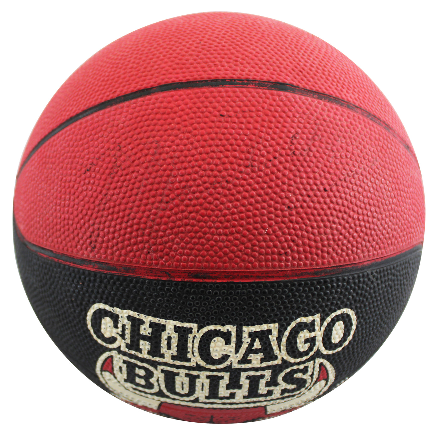 Bulls Michael Jordan Signed Chicago Bulls Mini Logo Basketball BAS #AE13994
