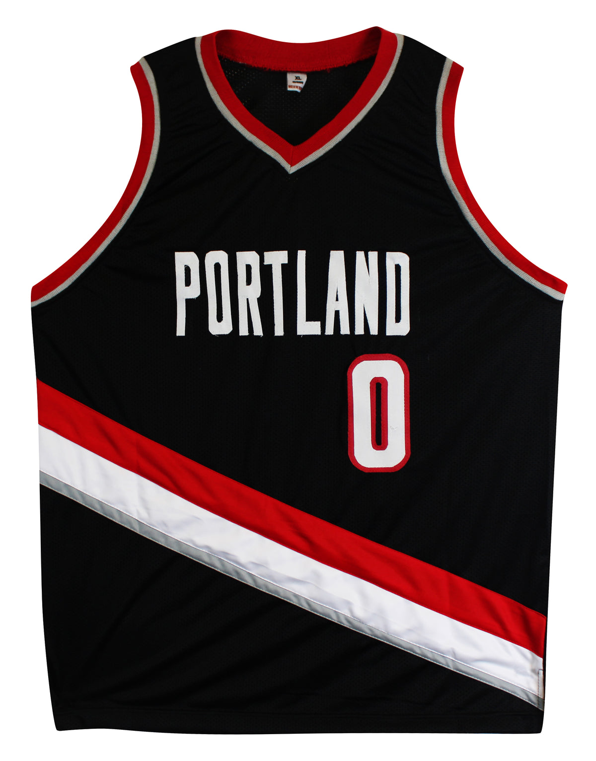 Damian Lillard Authentic Signed Black Pro Style Jersey Autographed BAS 2