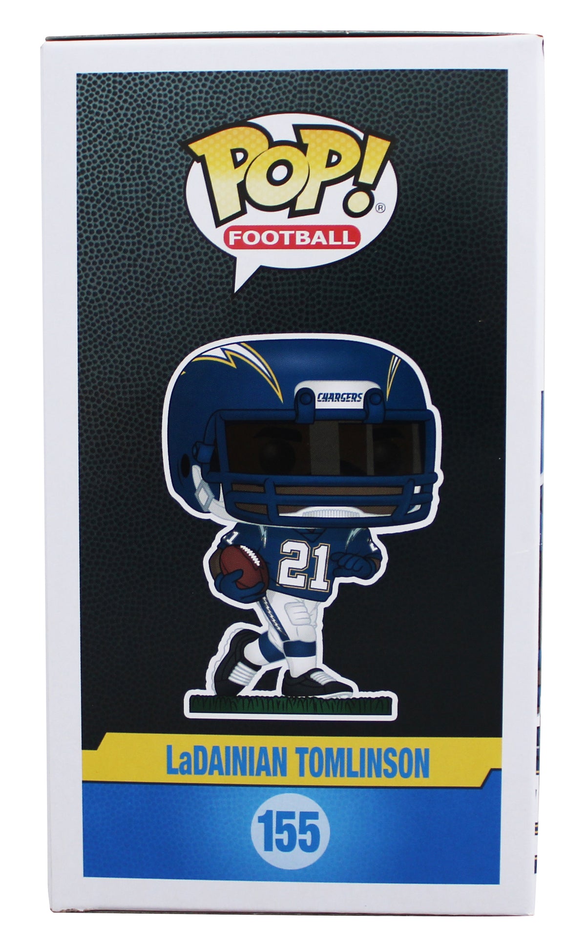 Chargers LaDainian Tomlinson "HOF 17" Signed #155 Funko Pop Figure BAS #2W963066