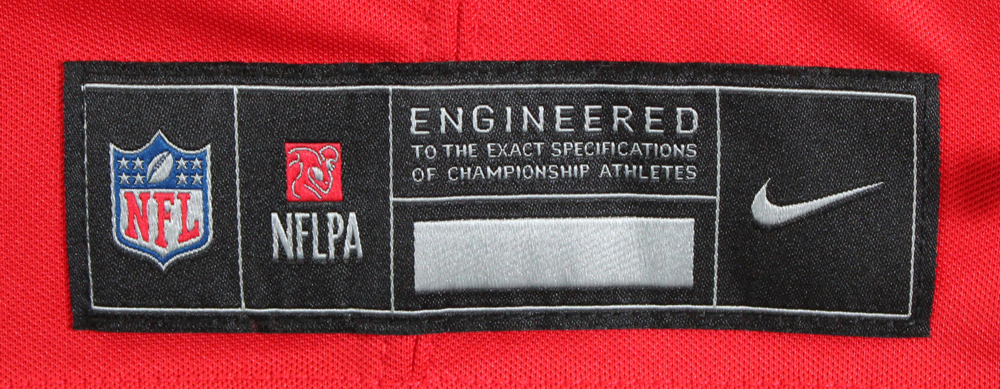 Chiefs Patrick Mahomes Authentic Signed Red Nike Limited Jersey JSA Witness