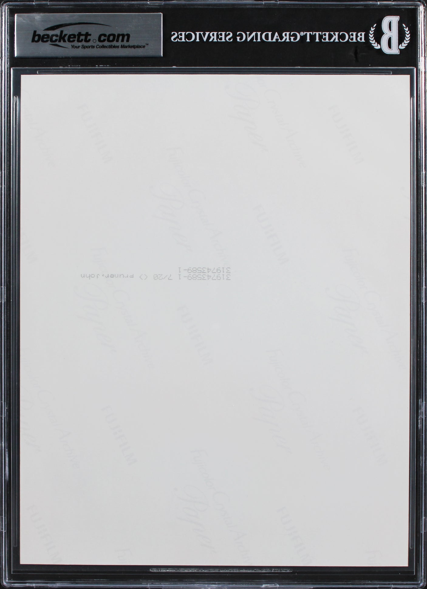 Michael Keaton Batman Authentic Signed 8x10 Horizontal Photo BAS Slabbed