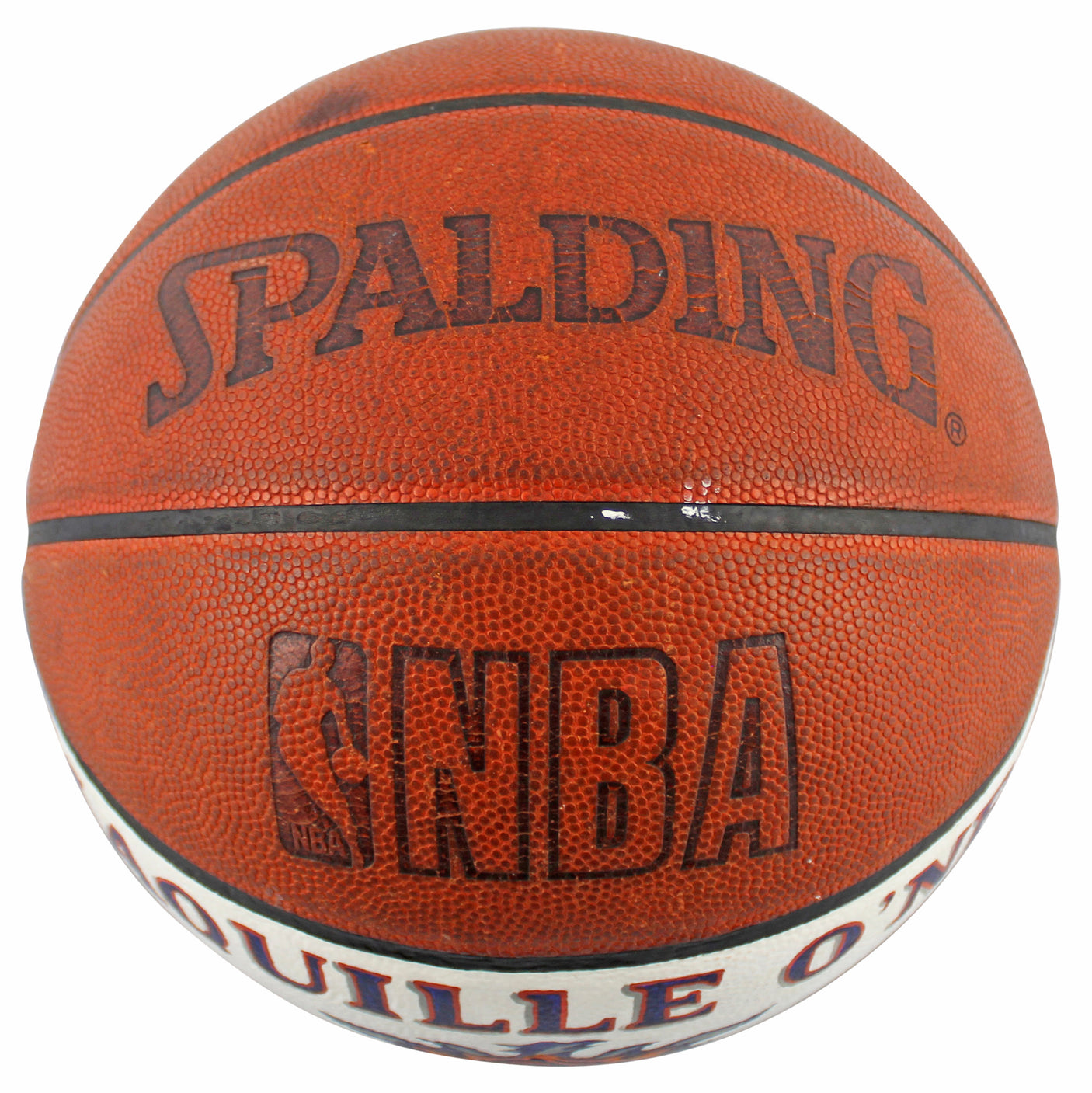 Shaquille O'Neal Game Used Basketball Reaching 8th On NBA Career Scoring List