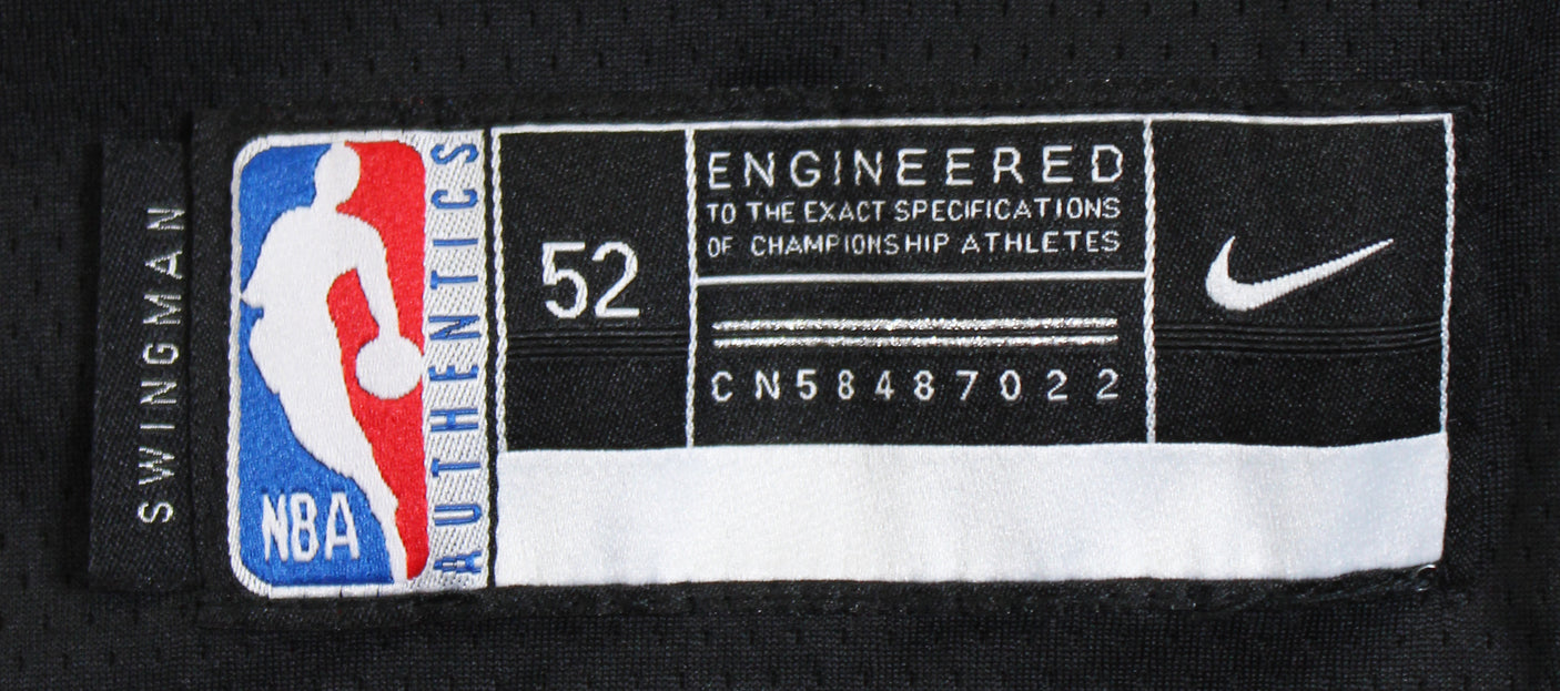 Thunder Shai Gilgeous-Alexander Signed Black Nike Swingman Jersey JSA #CB88609