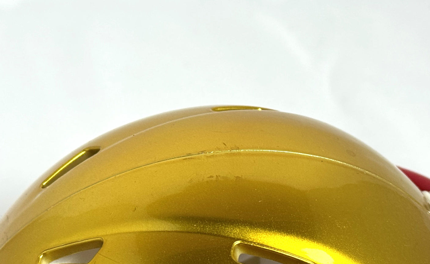 Patrick Mahomes II Autographed Kansas City Flash Speed Mini Helmet - Beckett Holo