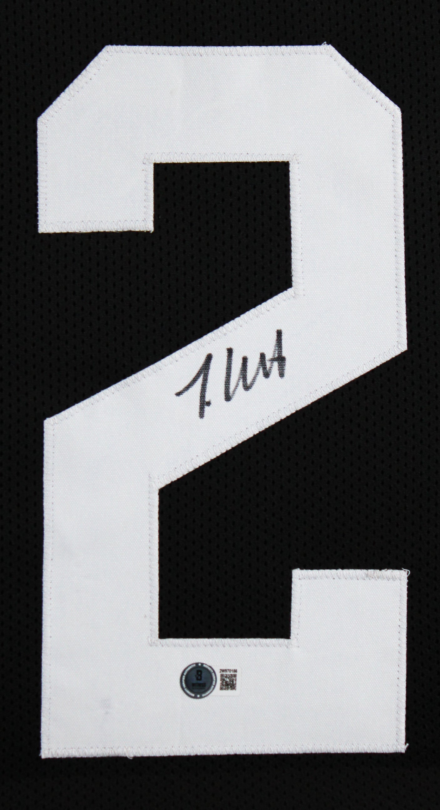 Travis Hunter Authentic Signed Black Pro Style Framed Jersey BAS Witnessed