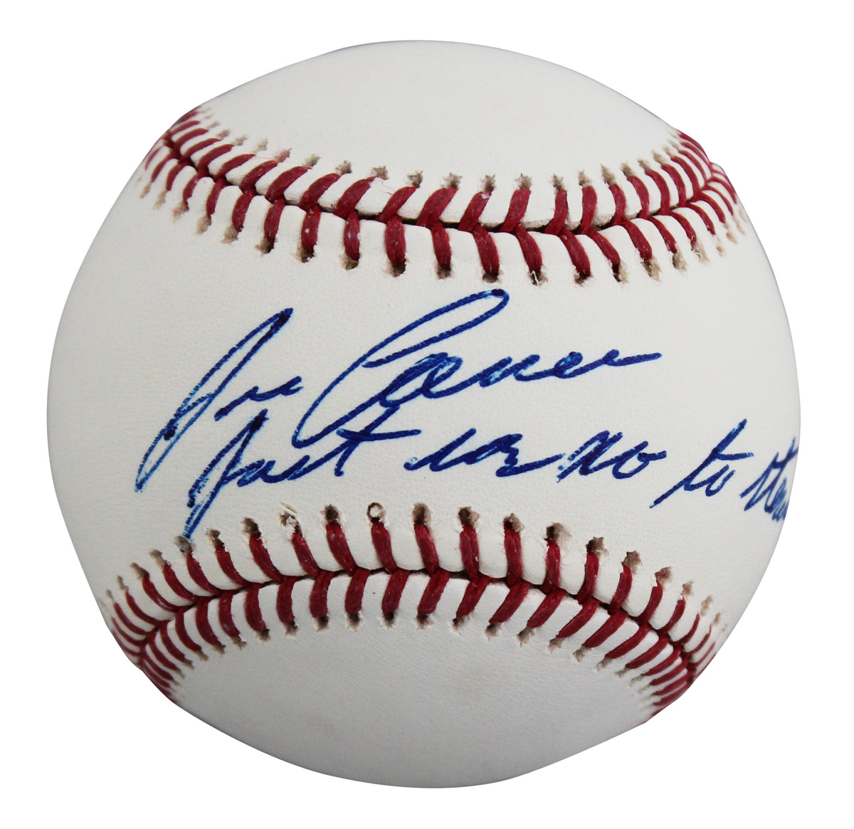 Athletics Jose Canseco "Just Say No to Steroids" Signed Baseball JSA #AA01516