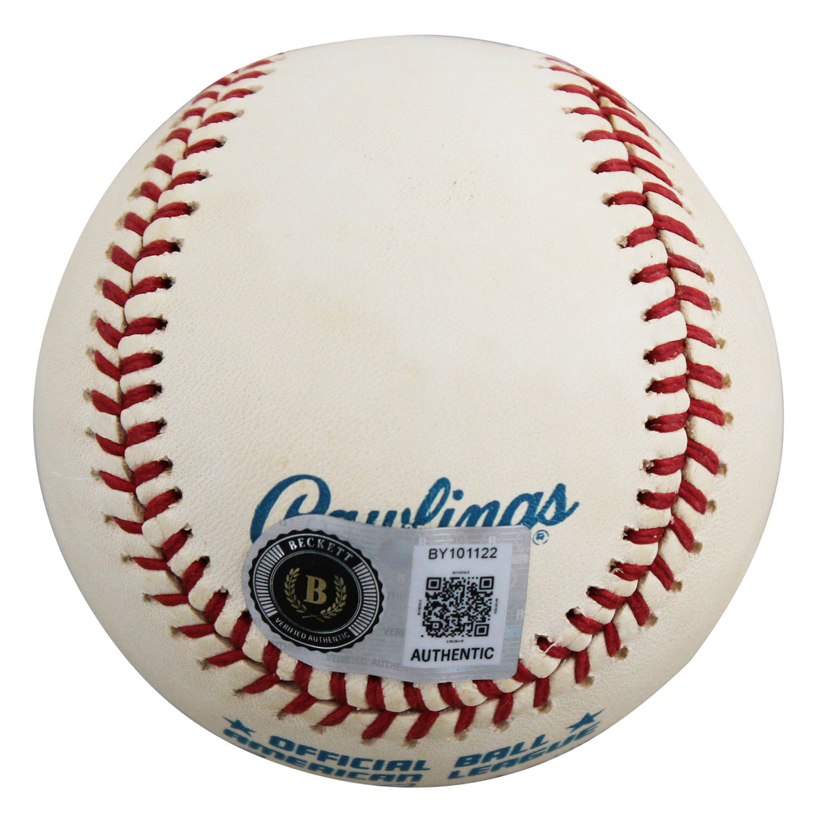 Yankees Yogi Berra Authentic Signed Bobby Brown OAL Baseball BAS #BY101122