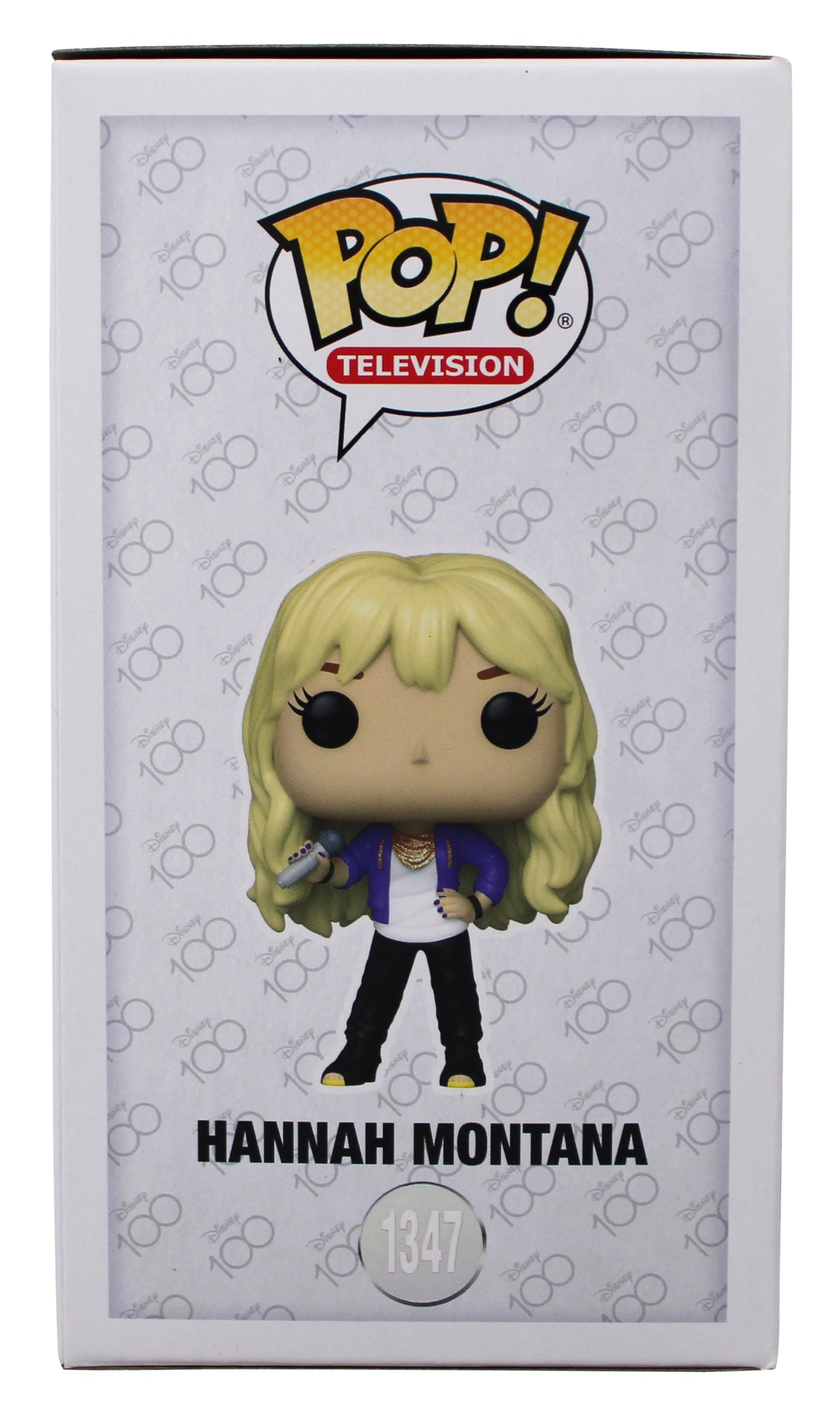 Miley Cyrus Signed Hannah Montana #1347 Funko Pop Vinyl Figure BAS #BR42617