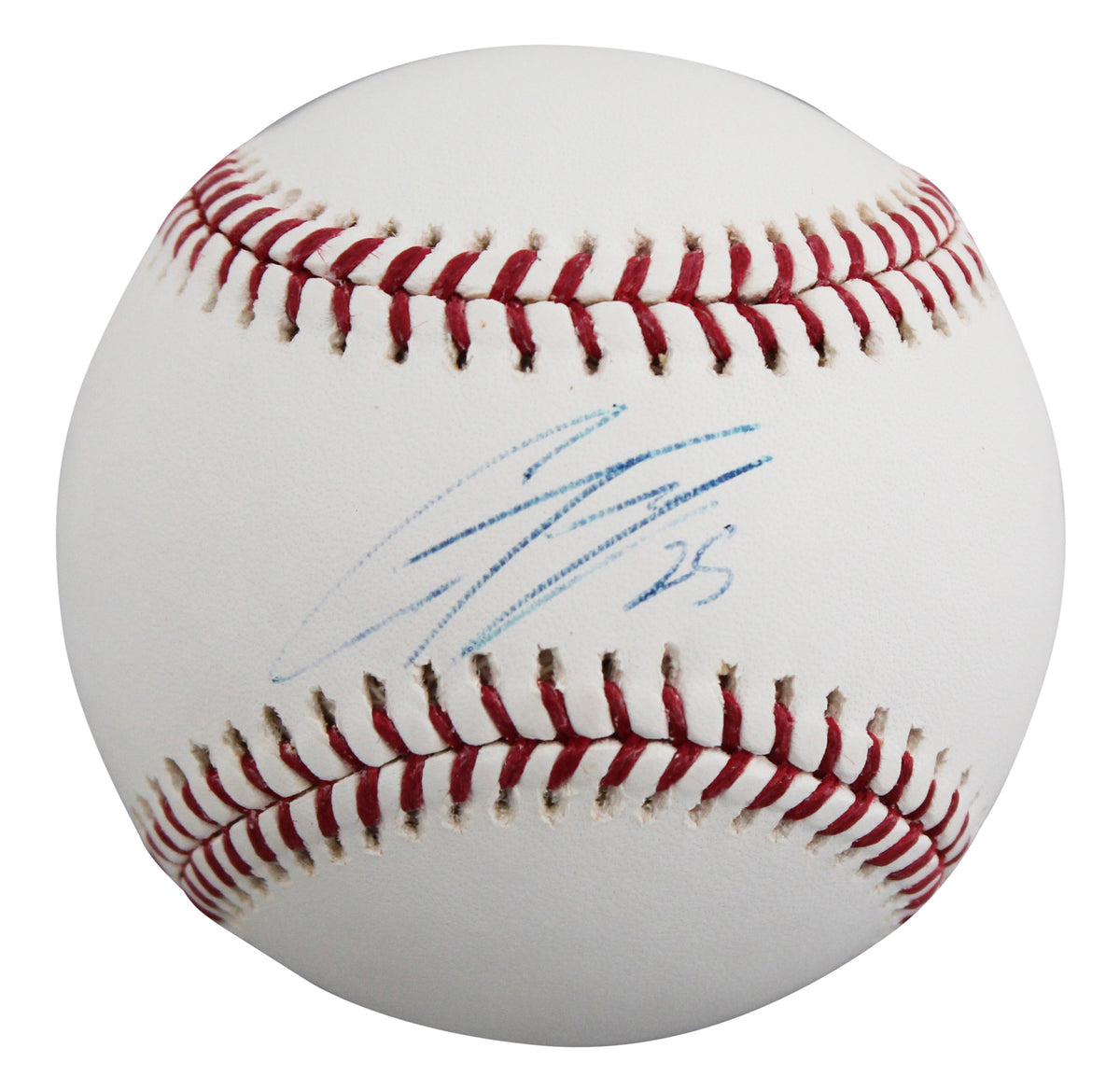 Tigers Gleyber Torres Authentic Signed Robert Manfred OML Baseball BAS #P22244