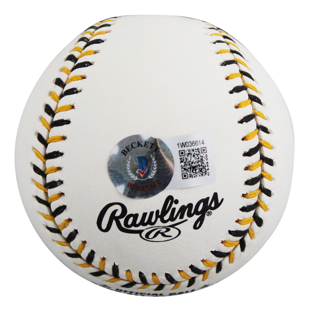 Rangers Michael Young Signed 2006 ASG Allen Selig Baseball BAS Wit #1W036614