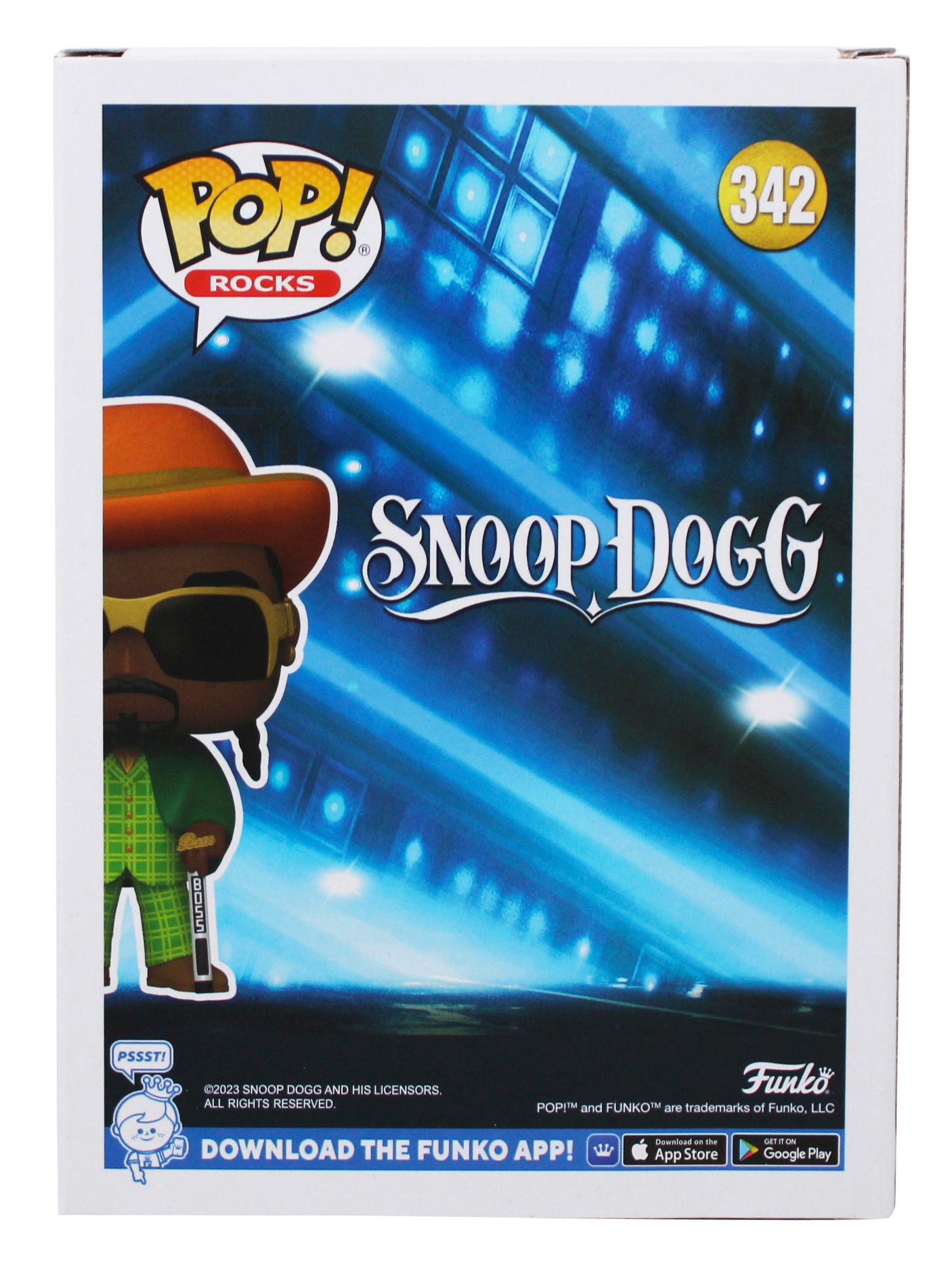 Snoop Dogg Signed Snoop Dogg With Chalice #342 Funko Pop Figure BAS #BM36362
