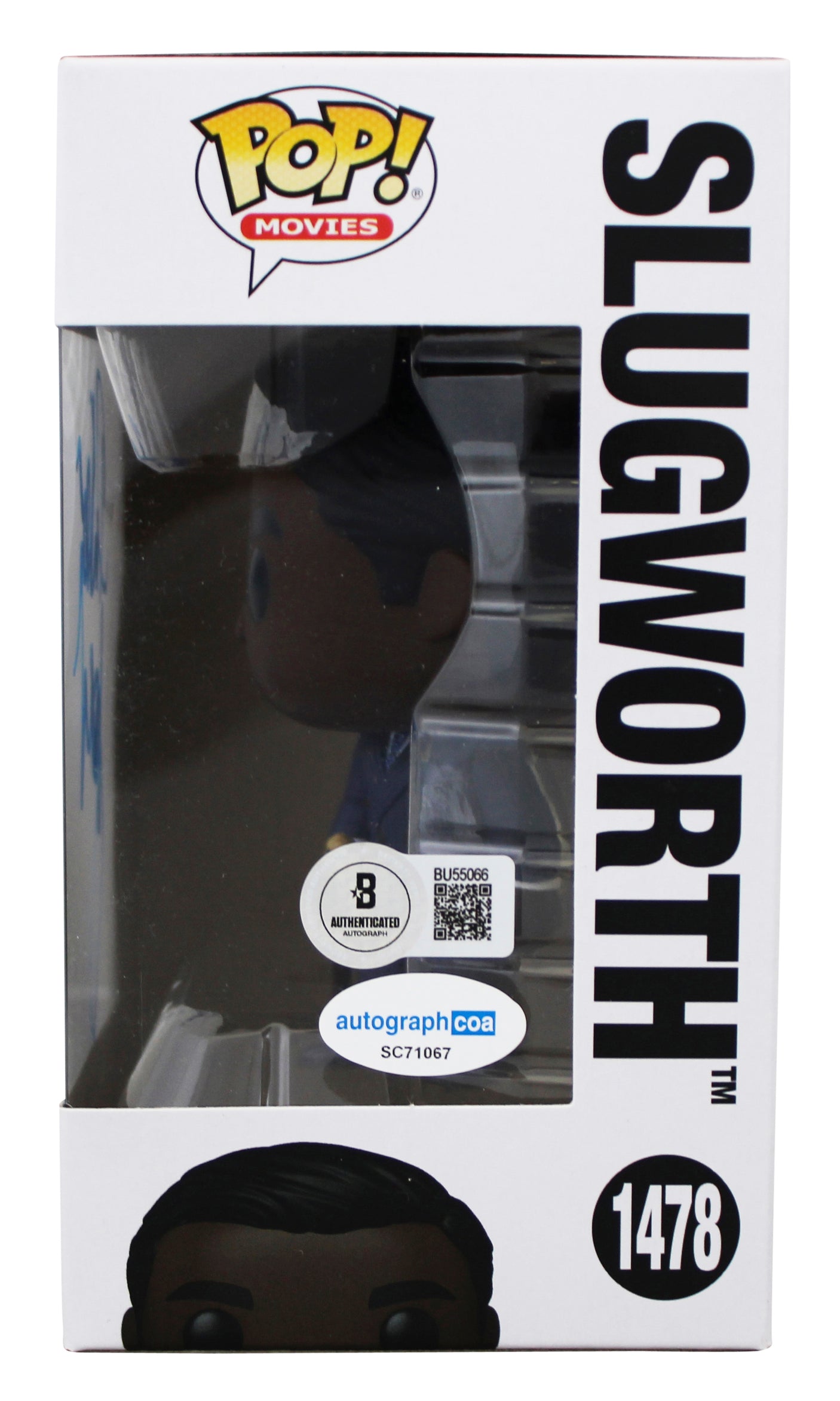 Paterson Joseph Wonka Signed Slugworth #1478 Funko Pop Vinyl Figure BAS #BU55066