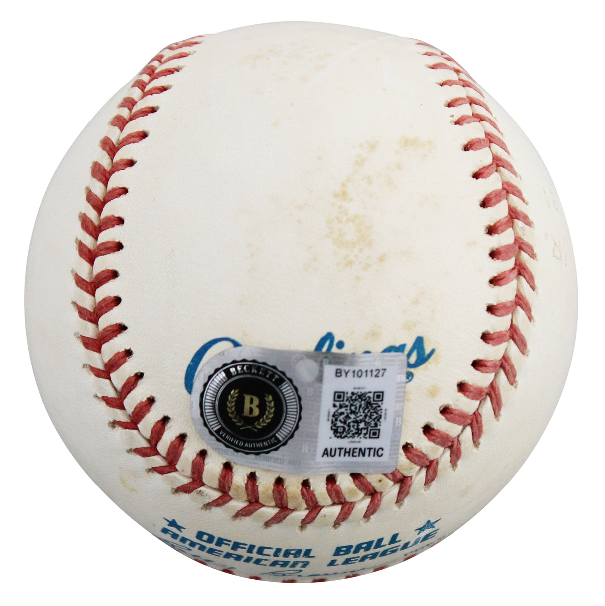 Orioles Cal Ripken Jr. Authentic Signed Bobby Brown OAL Baseball BAS #BY101127