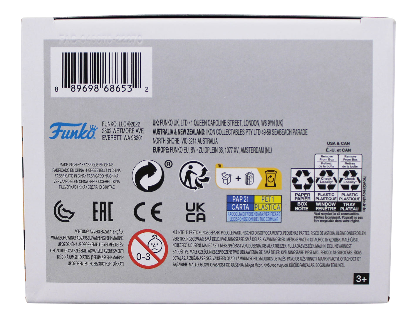 David Pasquesi Signed Star Wars Majordomo #582 Funko Pop Vinyl Figure BAS