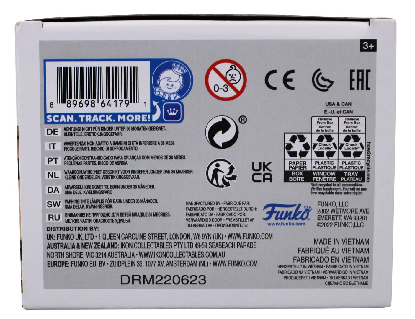 Matt Riddle "Bro" Authentic Signed WWE #115 Funko Pop Vinyl Figure BAS #BU55073