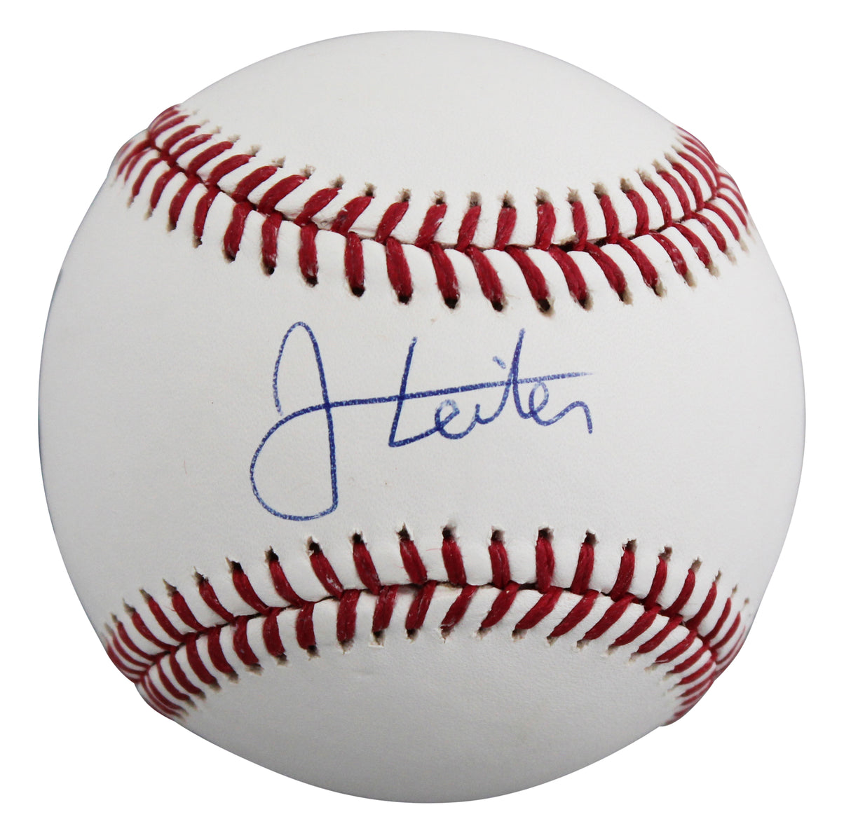Rangers Jack Leiter Authentic Signed Manfred OML Baseball Fanatics #LG20379009