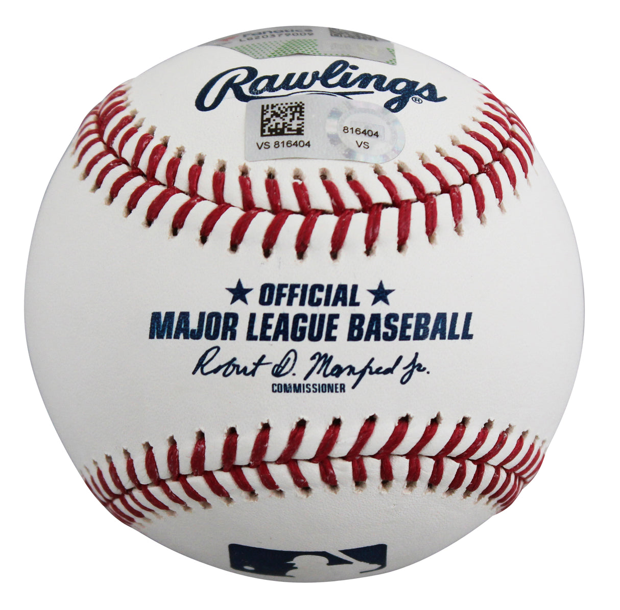 Rangers Jack Leiter Authentic Signed Manfred OML Baseball Fanatics #LG20379009