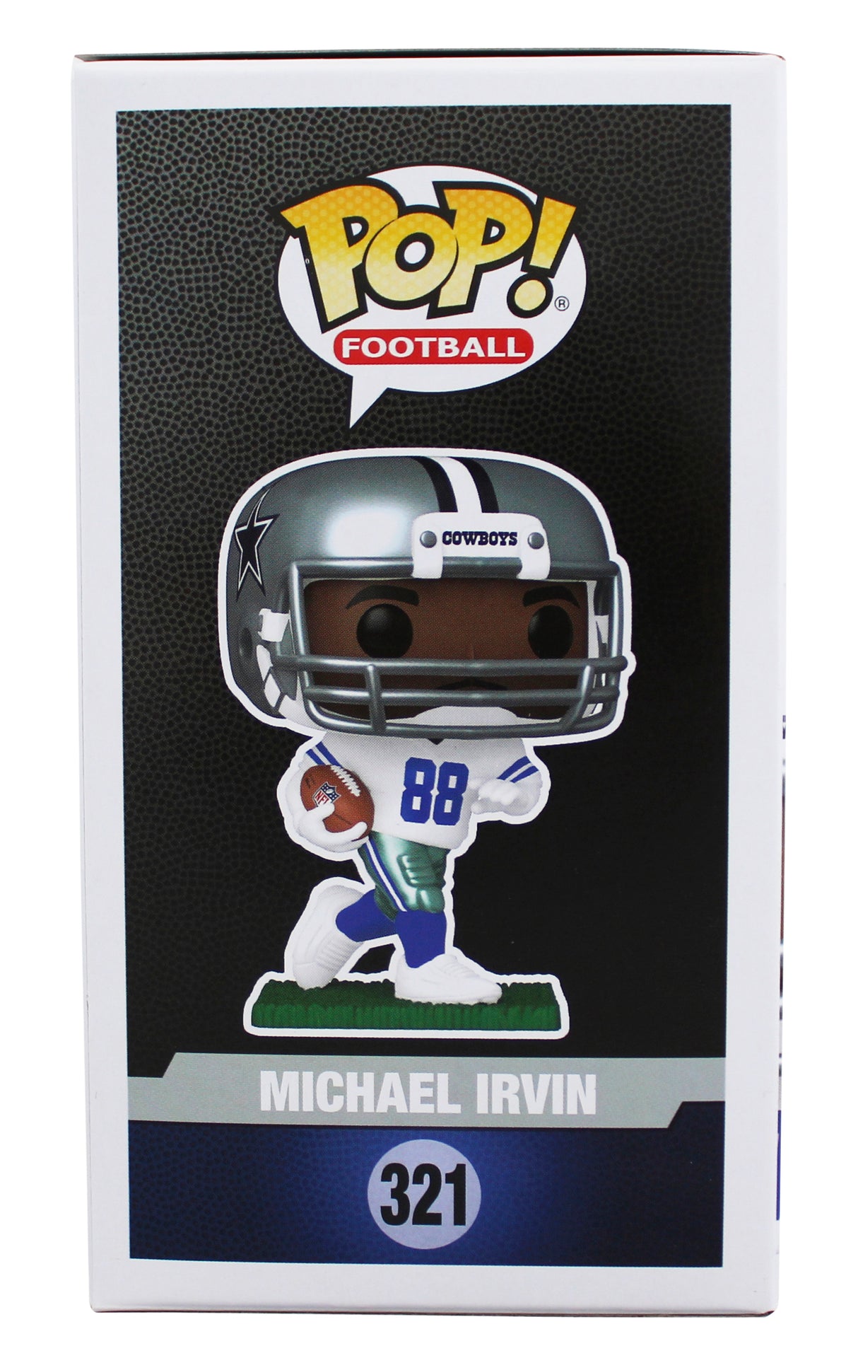 Cowboys Michael Irvin Authentic Signed #321 Funko Pop Vinyl Figure BAS Witnessed