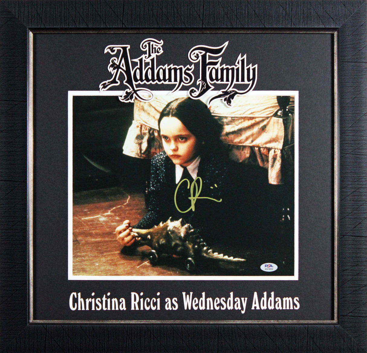Christina Ricci The Addams Family Signed 11x14 Framed Photo PSA/DNA #AQ16852