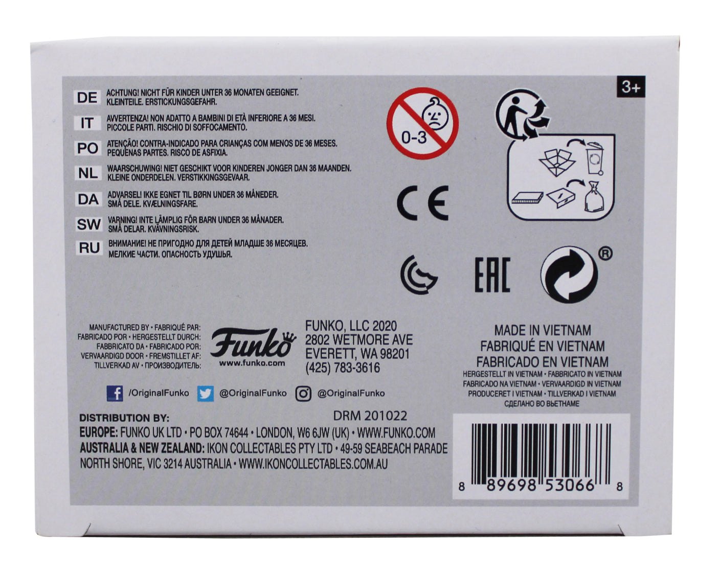 Ed Helms Signed Andy Bernard #1061 Funko Pop Vinyl Figure PSA/DNA #BU55090