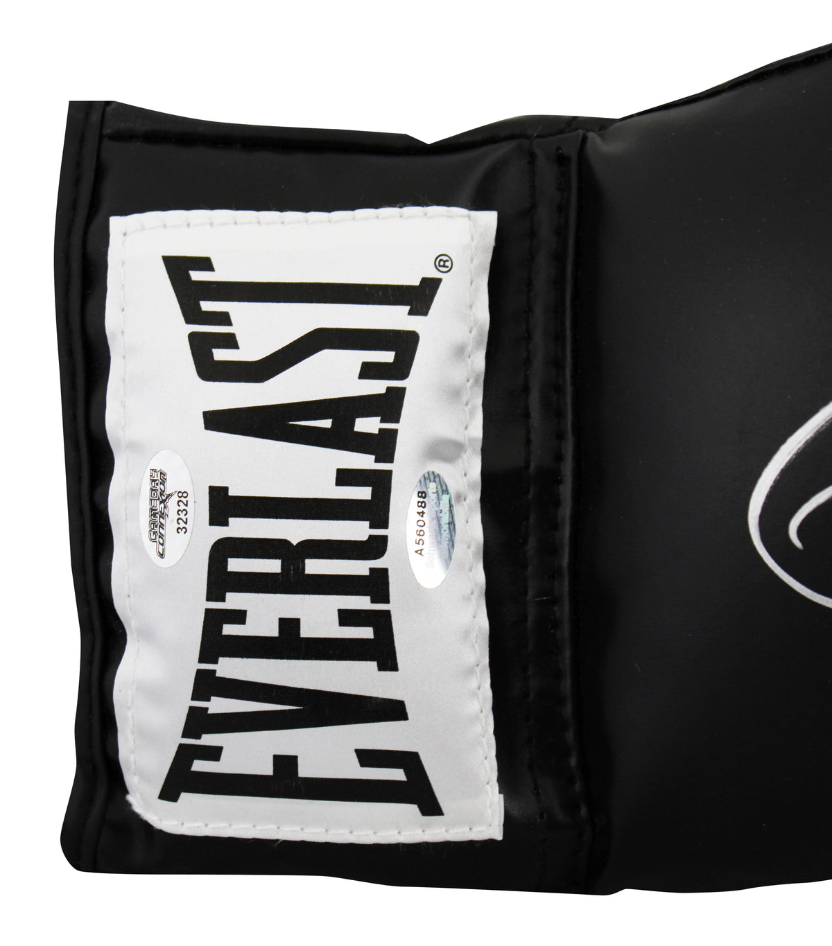 Roy Jones Jr. Signed Black Right Hand Everlast Boxing Glove BAS #BY103587