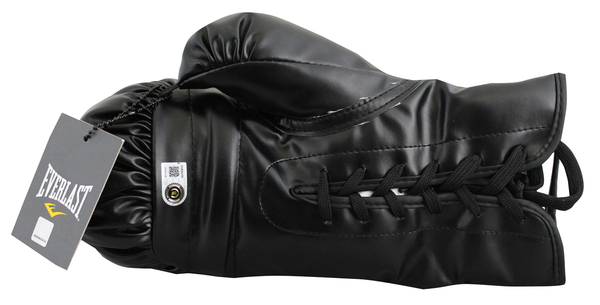 Roy Jones Jr. Signed Black Right Hand Everlast Boxing Glove BAS #BY103587