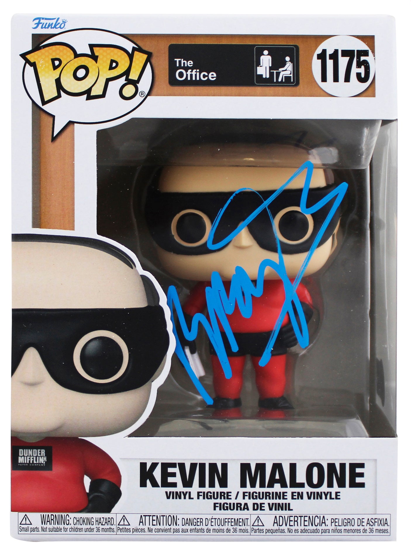 Brian Baumgartner The Office Signed Kevin #1175 Funko Pop Figure BAS #BU55124