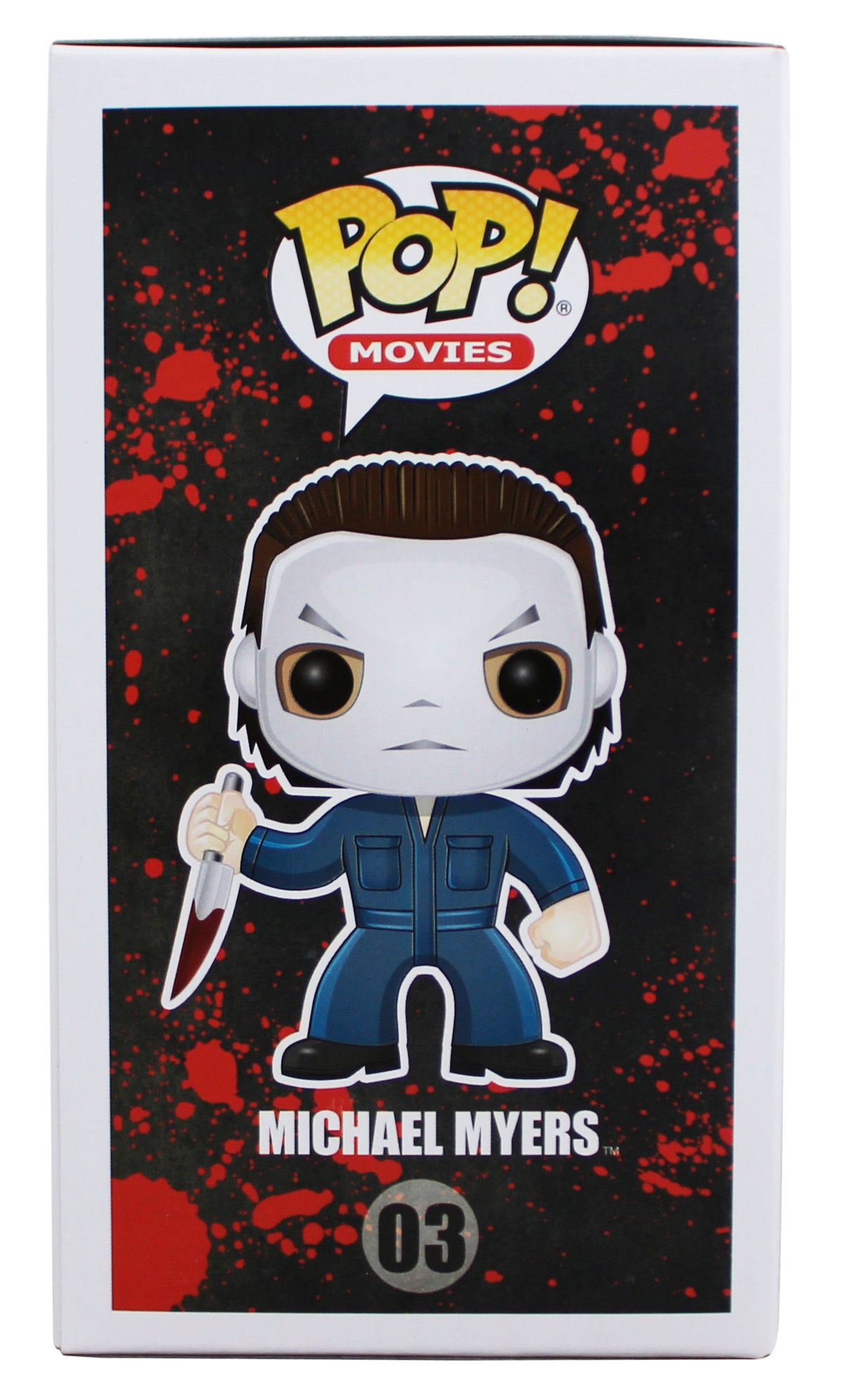 Nick Castle Halloween Signed Mike Myers #03 Funko Pop Vinyl Figure BAS #BY103576