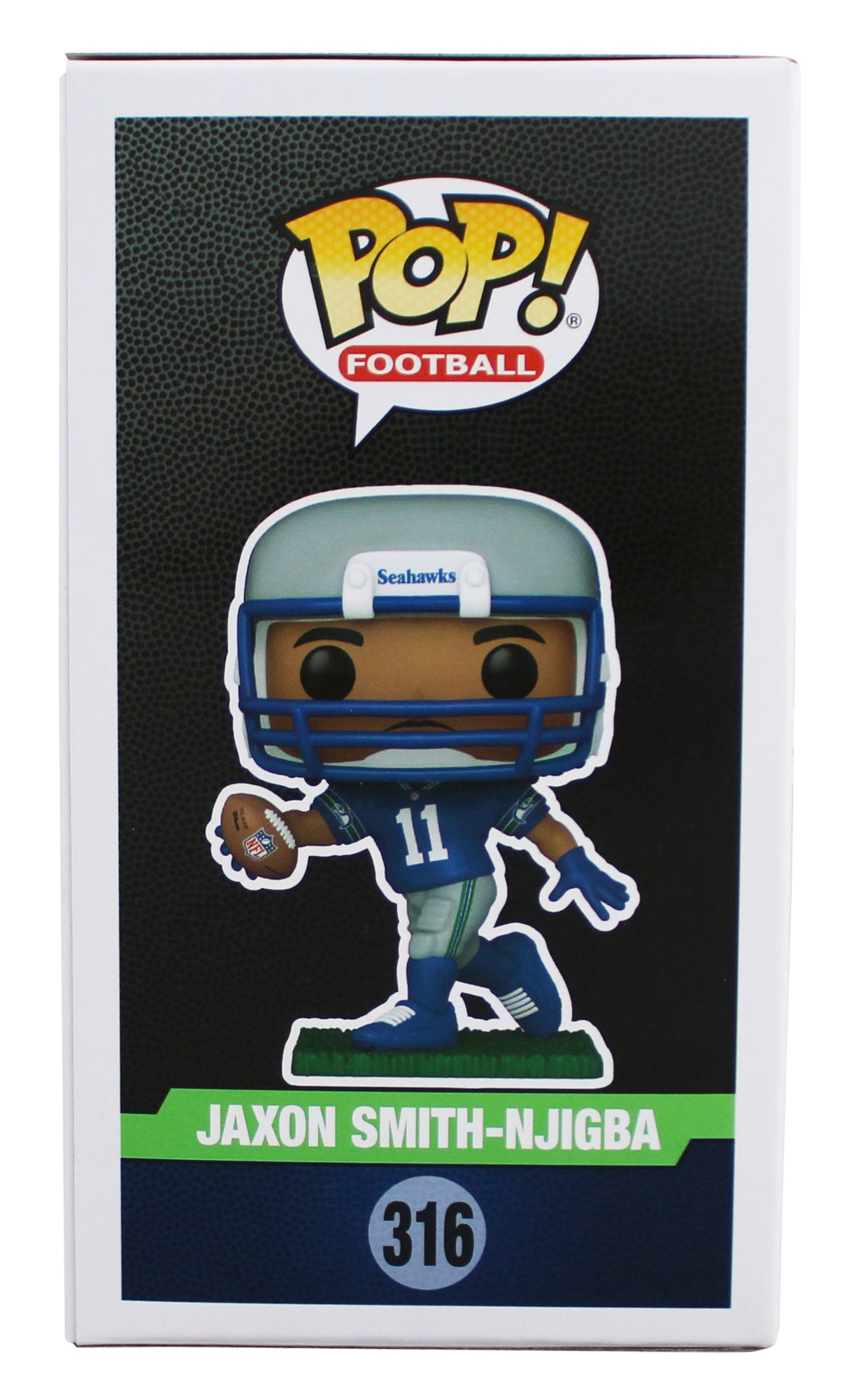 Seahawks Jaxon Smith-Njigba Signed #316 Funko Pop Vinyl Figure Fanatics