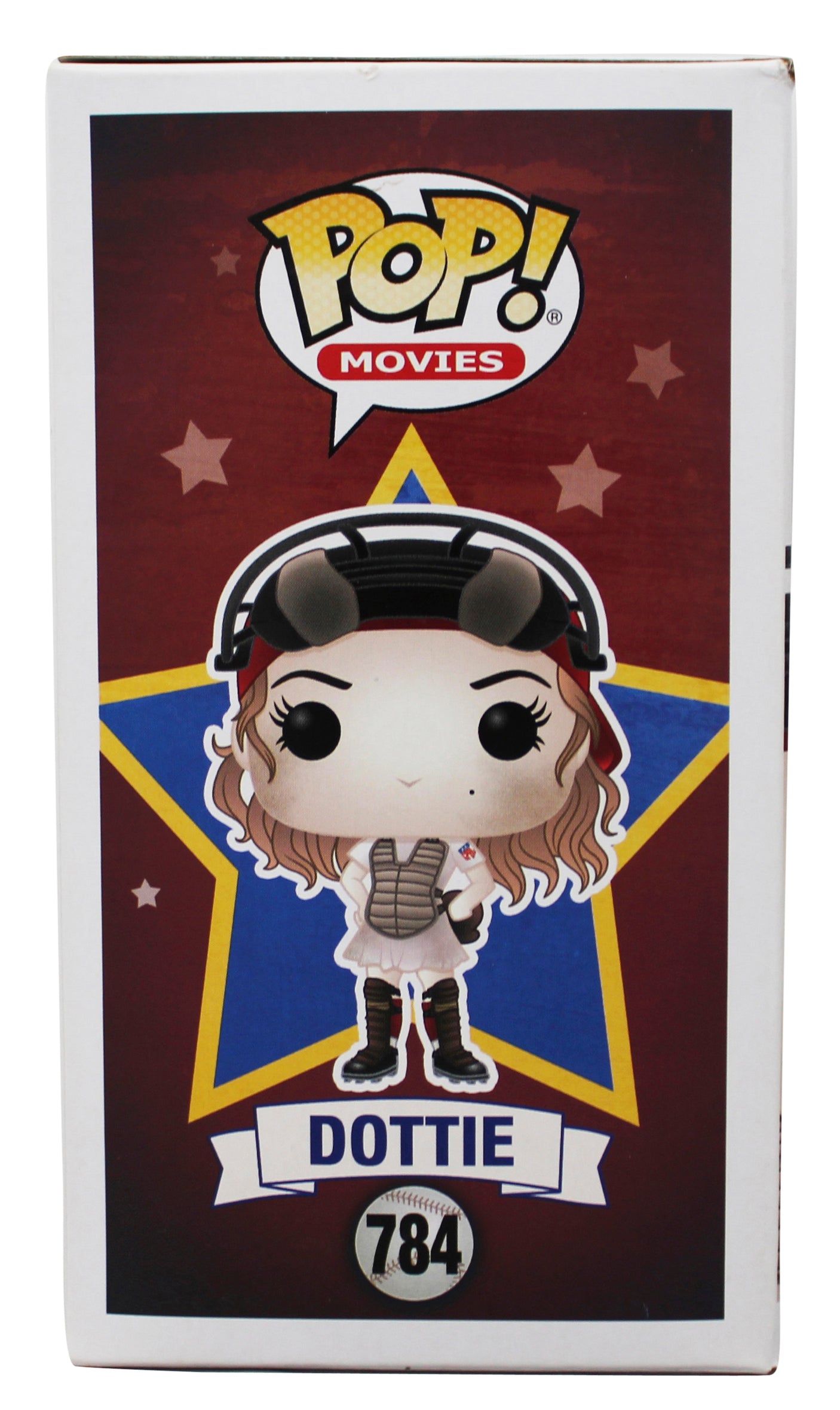 Geena Davis A League Of Their Own Signed Dottie #784 Funko Pop Vinyl Figure JSA