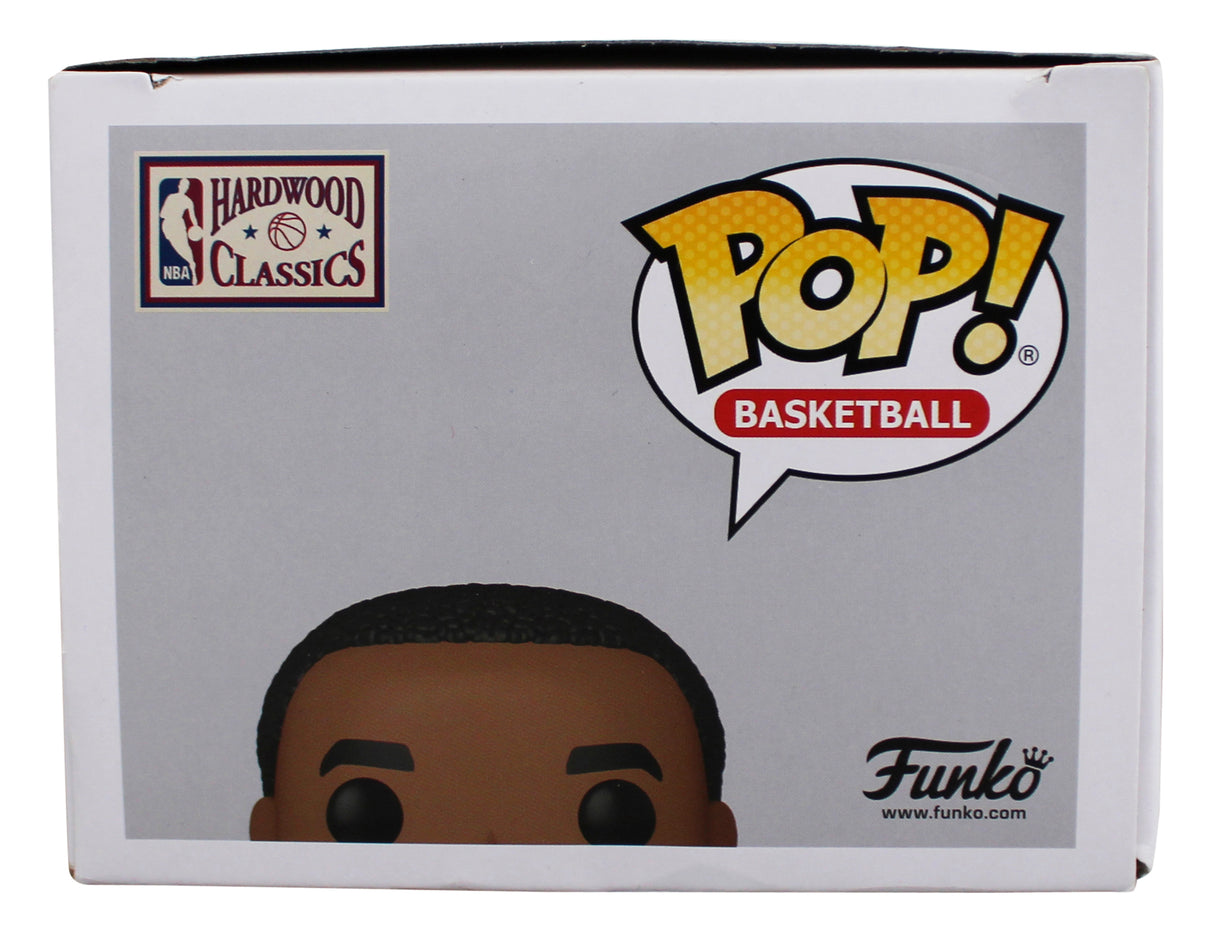Spurs George Gervin Authentic Signed #105 Funko Pop Vinyl Figure BAS #BY103572