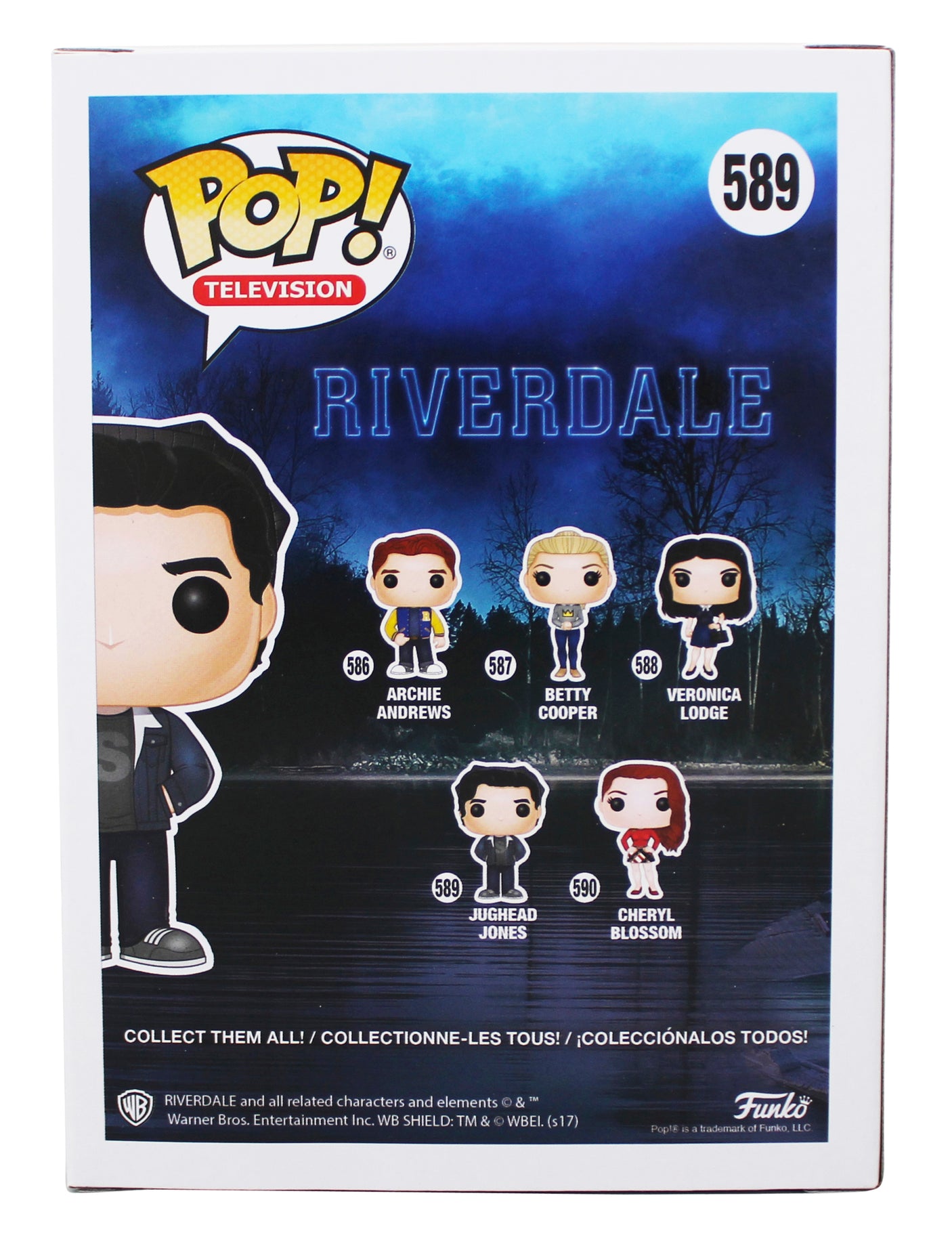 Cole Sprouse Riverdale Signed Jughead Jones Funko Pop Vinyl Figure BAS #BU55088