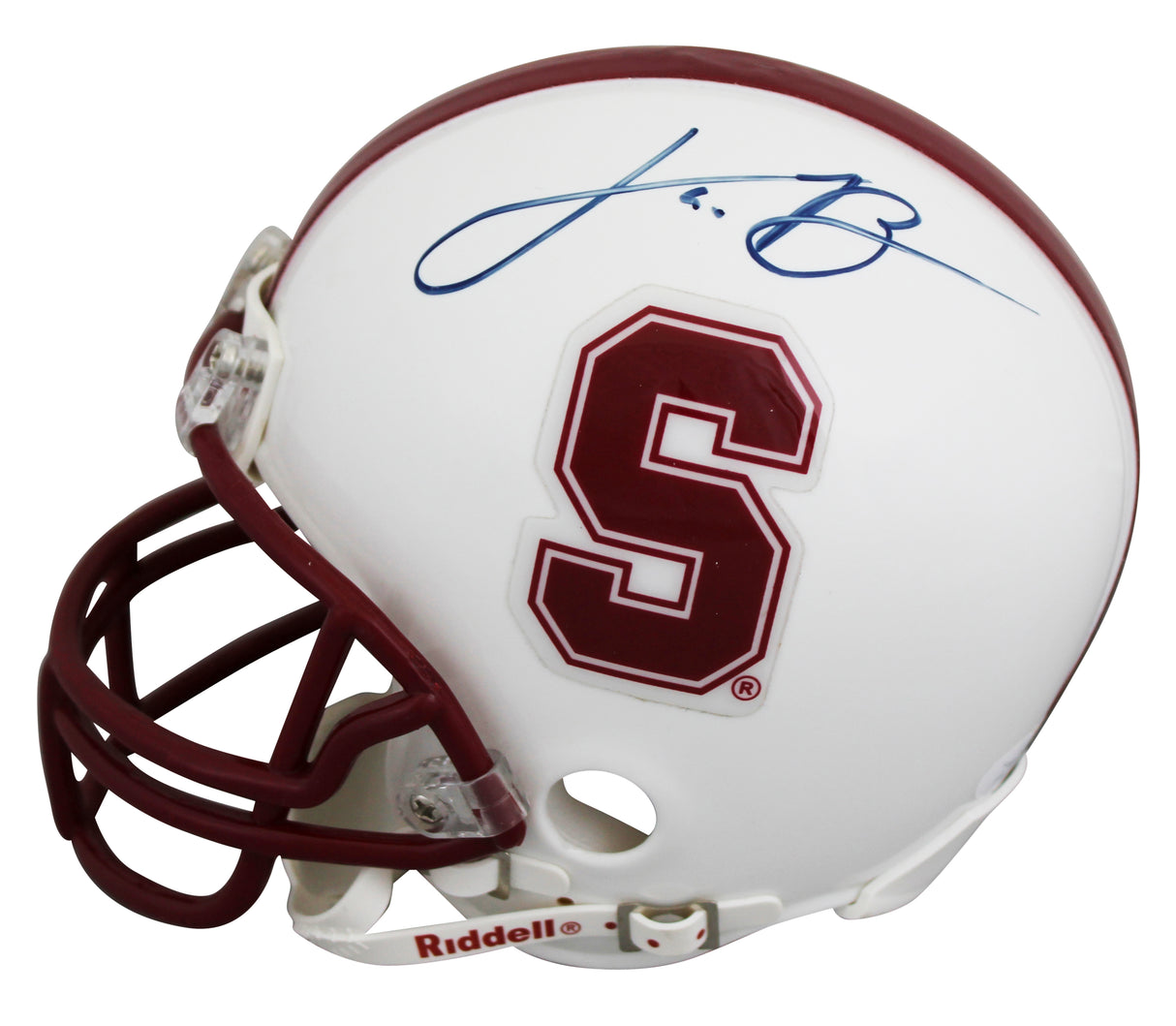 Senator Cory Booker Authentic Signed Stanford Rep Mini Helmet JSA #SS18471