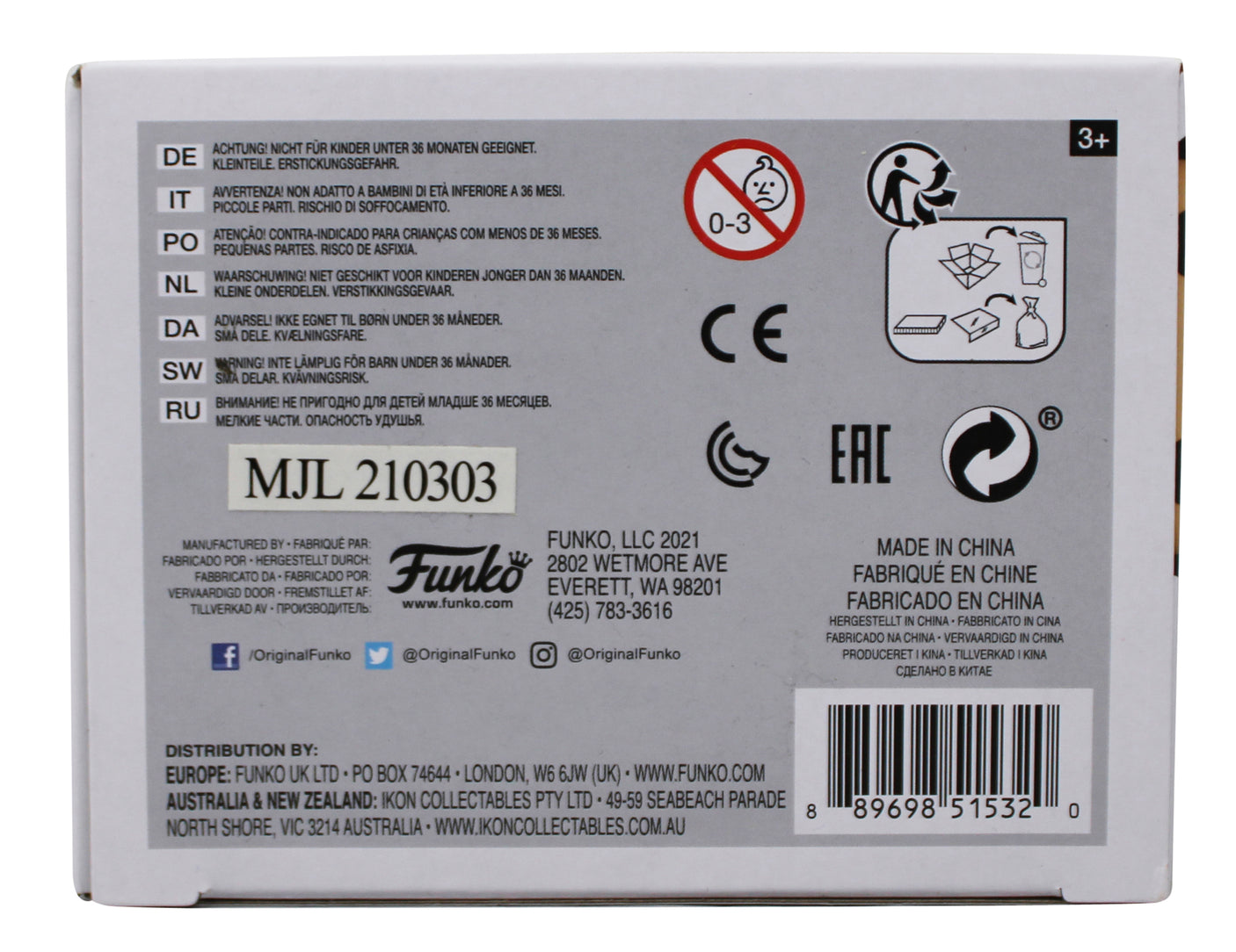 Ke Huy Quan The Goonies "Data" Signed #1068 Funko Pop Vinyl Figure BAS #BU55095