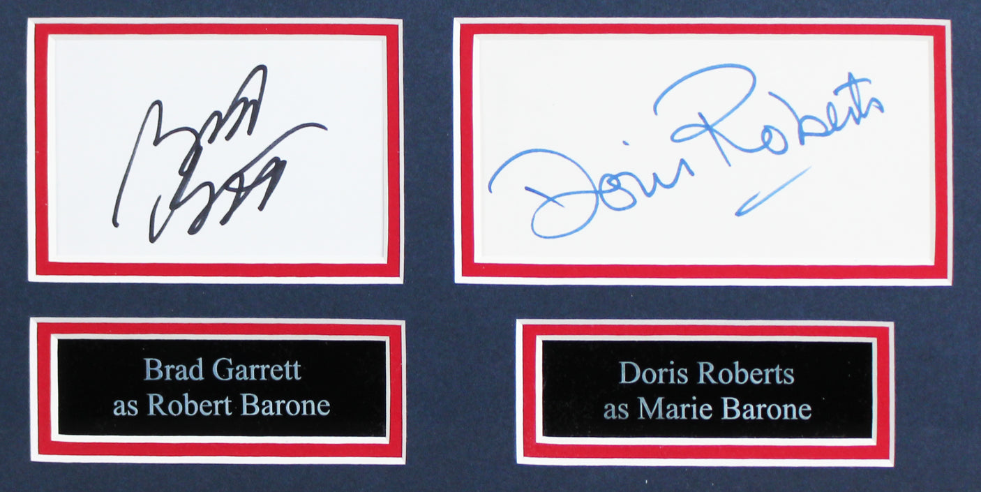 Everyone Loves Raymond (5) Romano, Heaton, Boyle +2 Signed Framed Display BAS