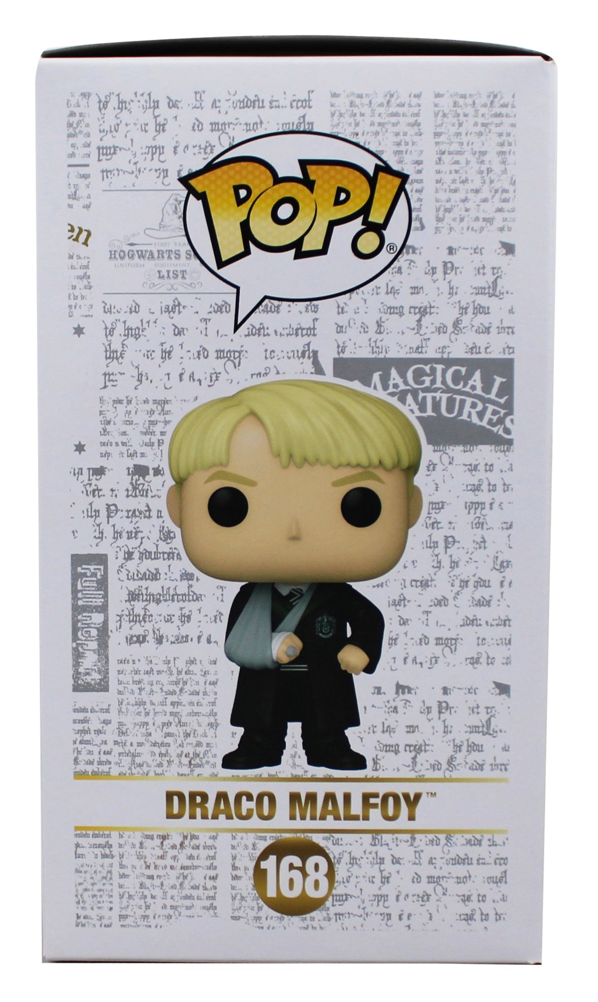 Tom Felton Harry Potter Signed Draco Malfoy #168 Funko Pop Vinyl Figure BAS