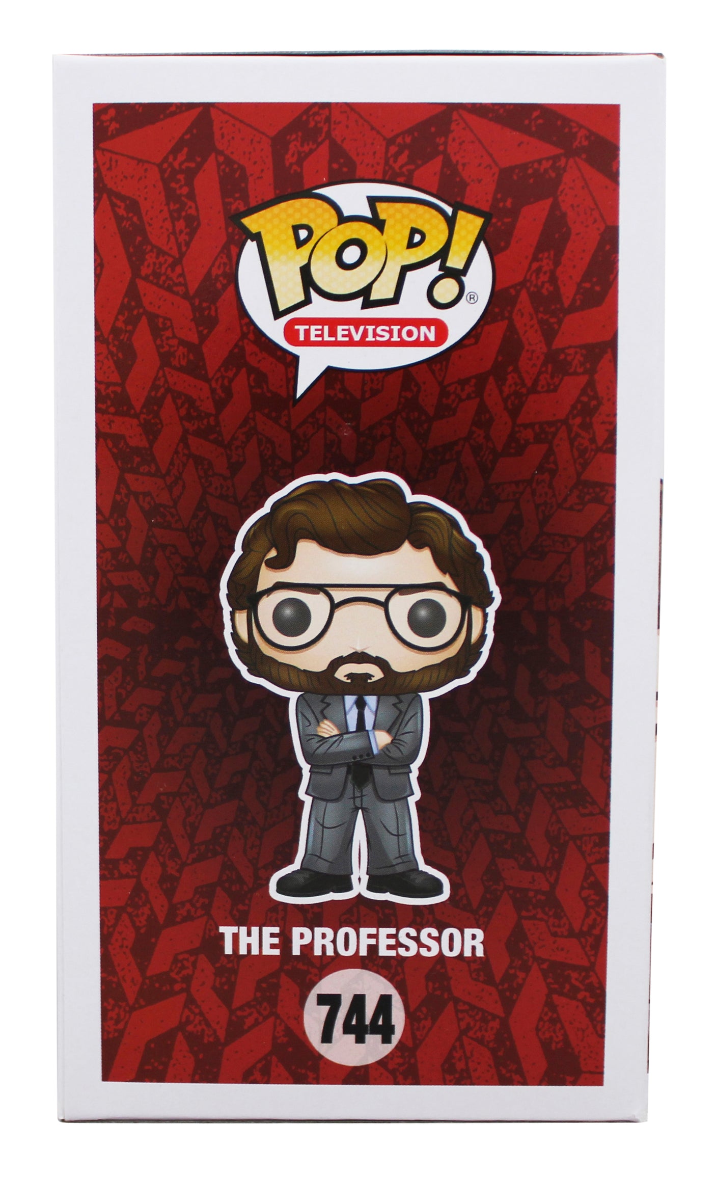 Alvaro Morte Signed The Professor #744 Funko Pop Vinyl Figure BAS #BU55075