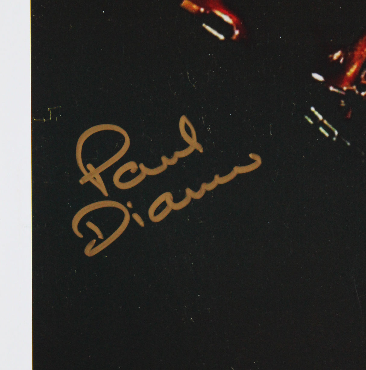 Paul Di'Anno Iron Maiden Authentic Signed 11.75x16.5 Poster Autographed BAS