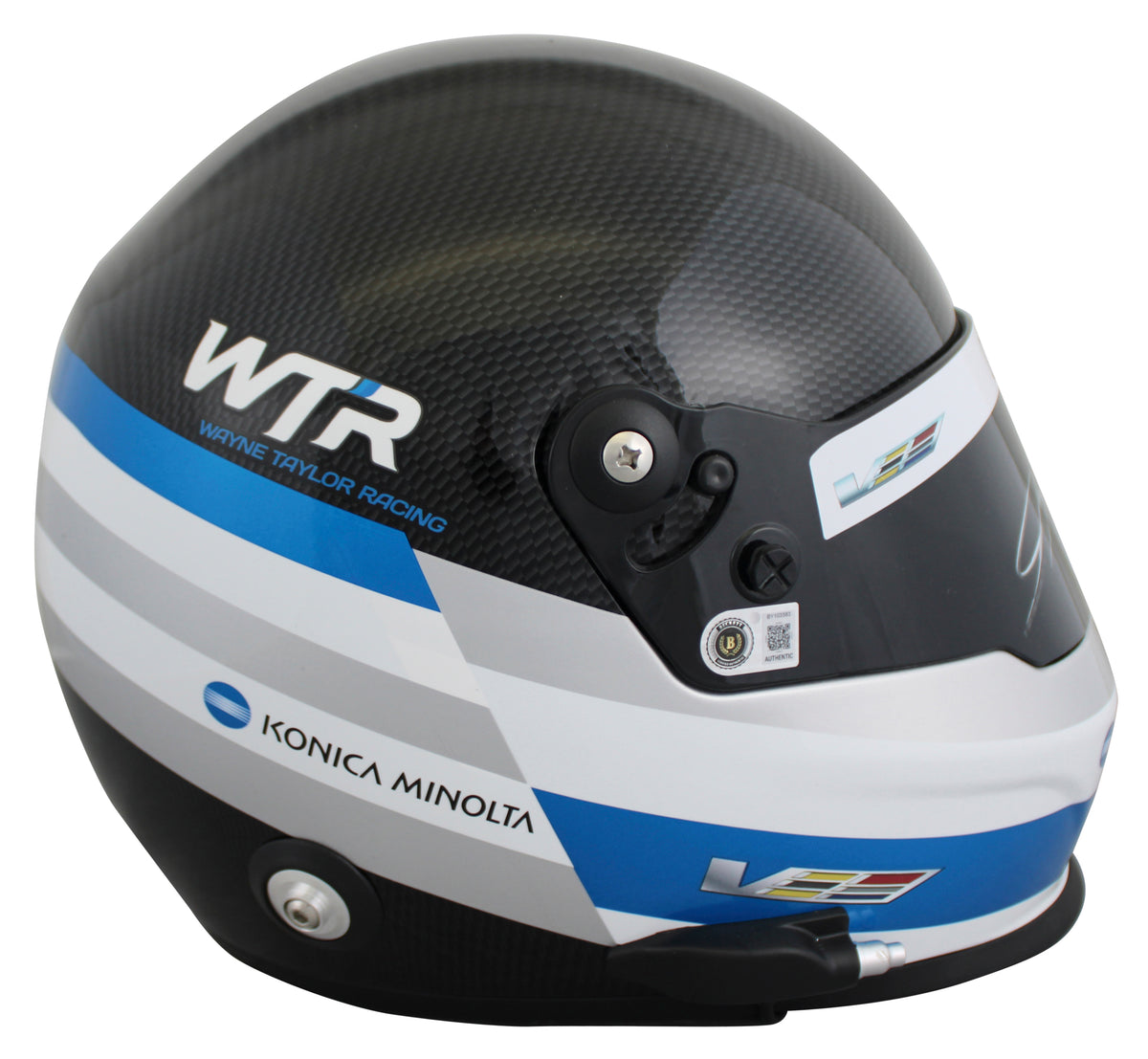 NASCAR Jeff Gordon Authentic Signed Cadillac F/S Replica Helmet BAS #BY103583