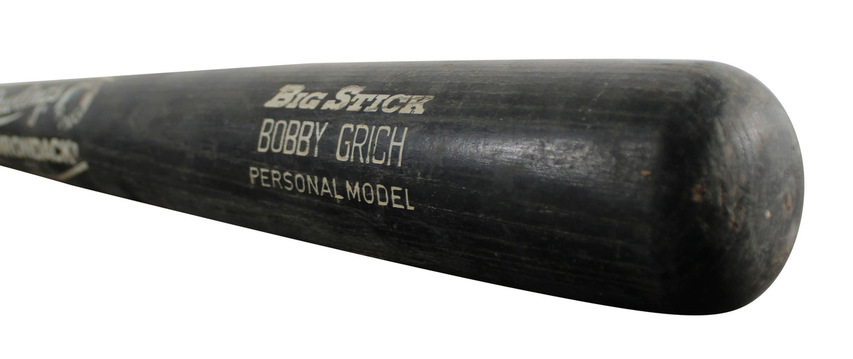Angels Bobby Grich Game Used Rawlings Player Model Cracked Baseball Bat Unsigned