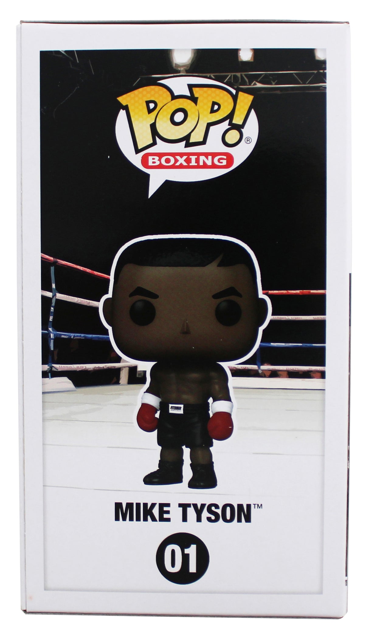 Mike Tyson Authentic Signed Mike Tyson #01 Funko Pop Vinyl Figure BAS #BY031096