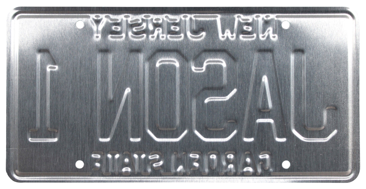 Ari Lehman Friday The 13th "F13 1980" Signed License Plate BAS Witness #5W117024