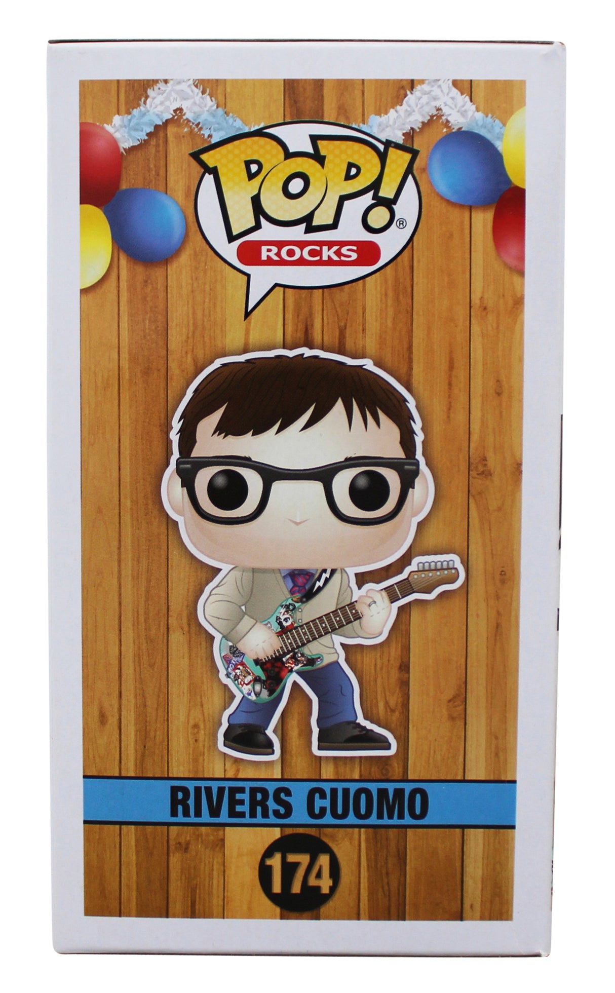 Rivers Cuomo Weezer Authentic Signed #174 Funko Pop Vinyl Figure JSA #CB32529
