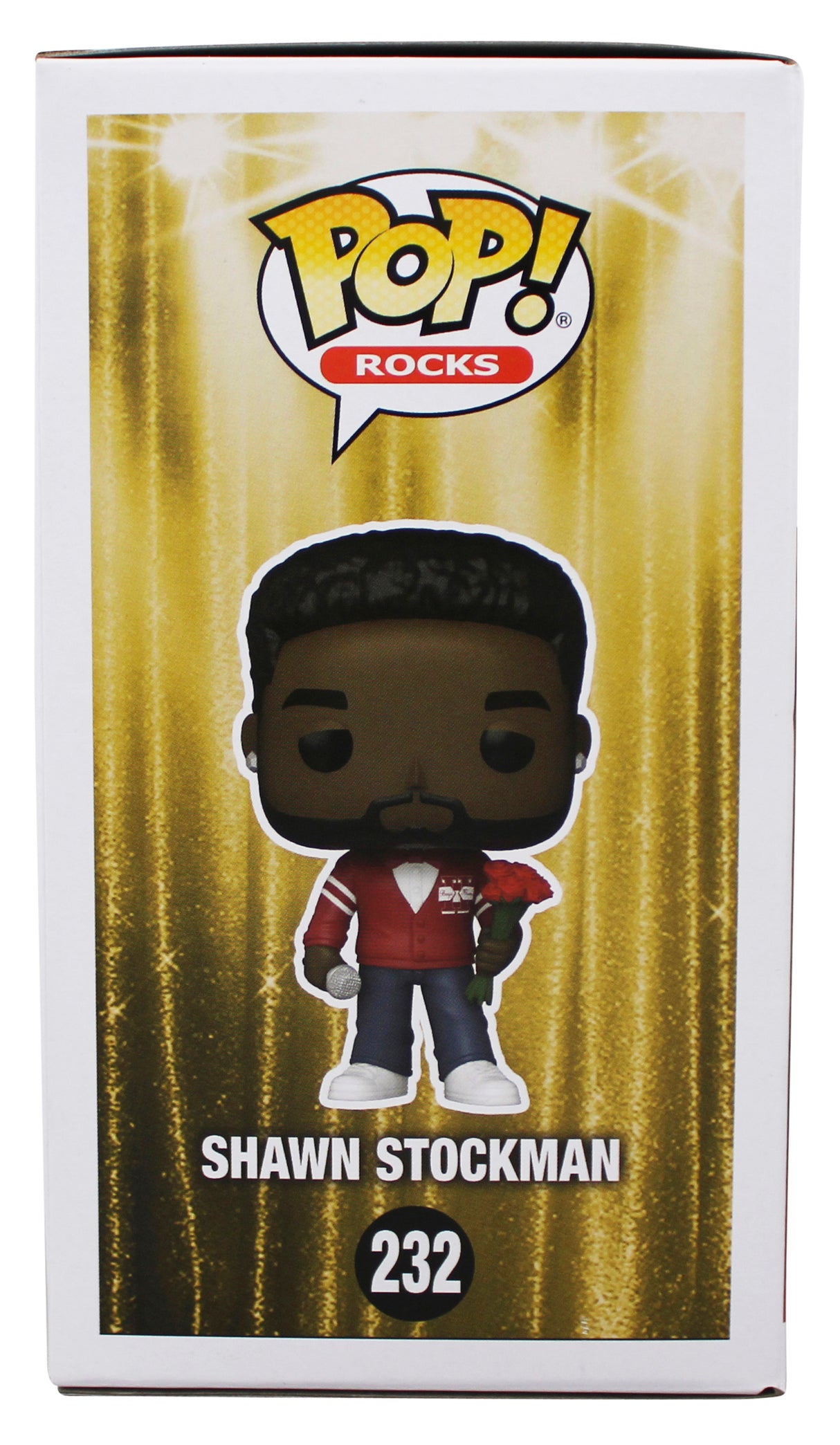 Shawn Stockman Boyz II Men Signed #232 Funko Pop Vinyl Figure JSA #CD10715